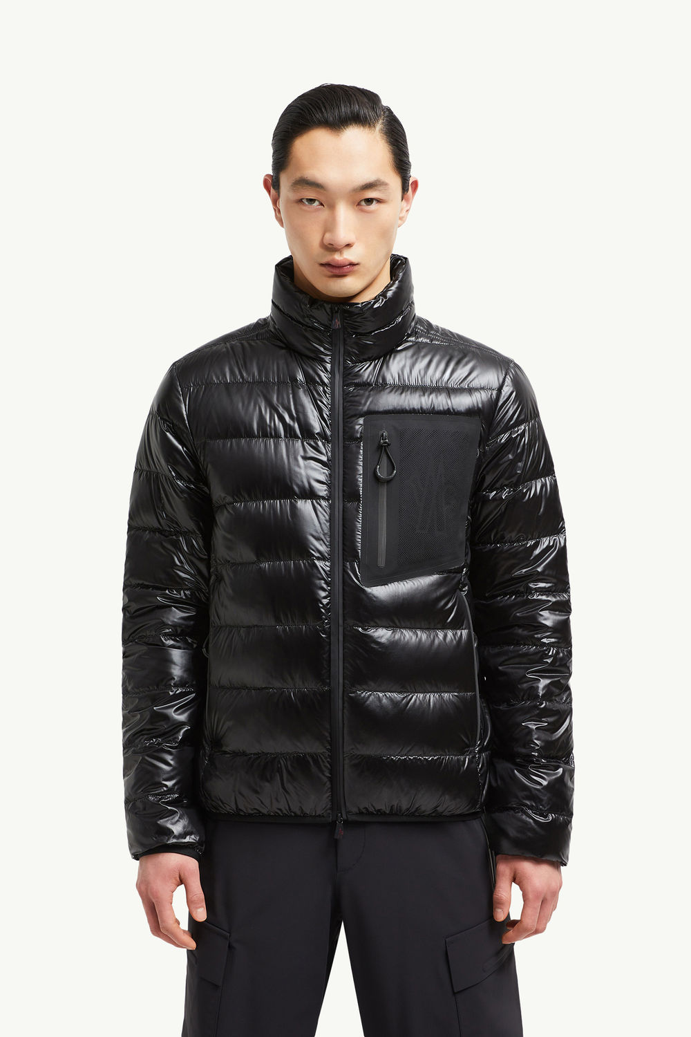 Fraser Packable Short Down Jacket Men Black Moncler 3