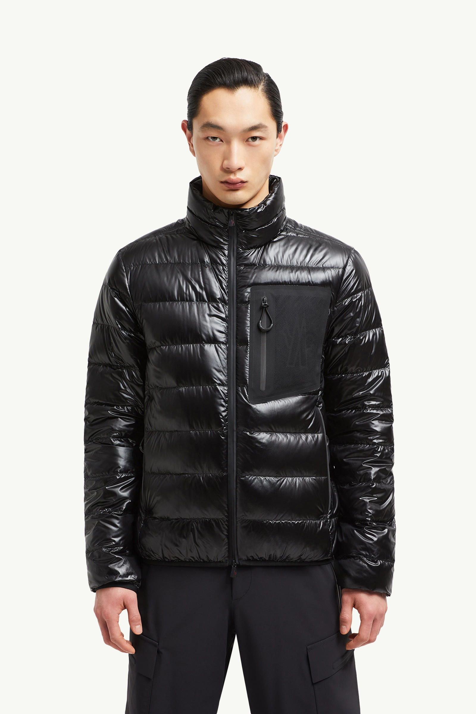 Fraser Packable Short Down Jacket Men Black Moncler 3