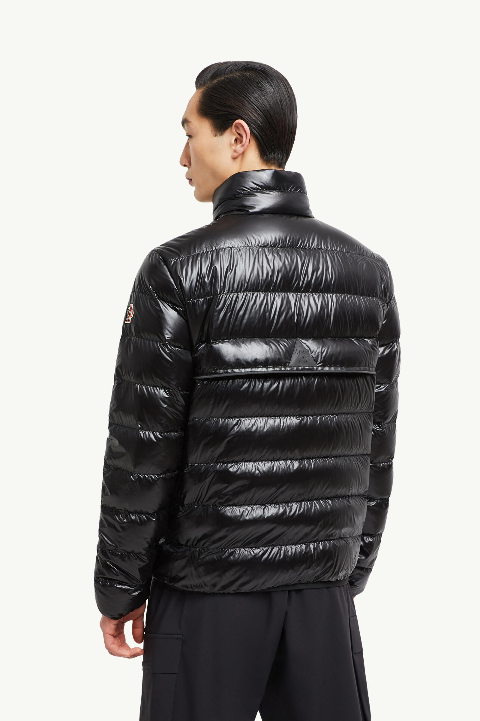 Fraser Packable Short Down Jacket Men Black Moncler 4