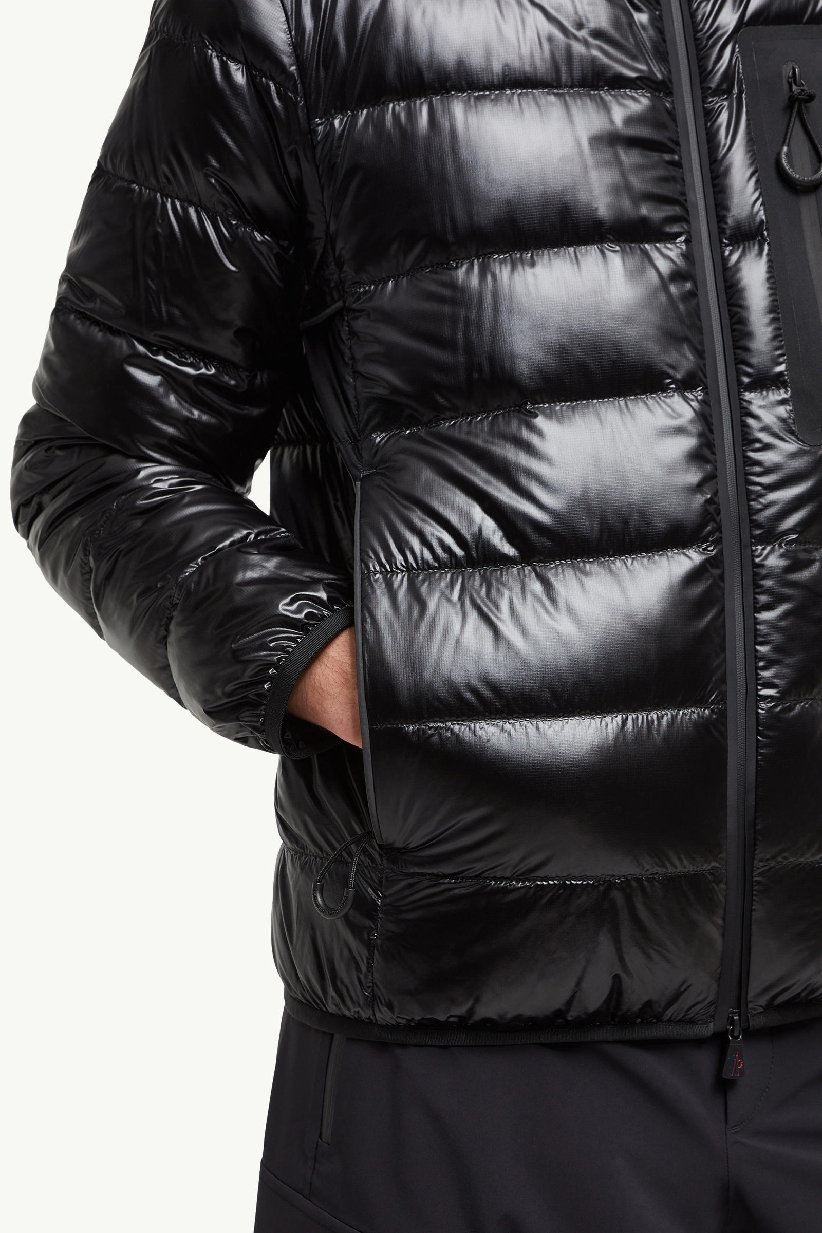 Fraser Packable Short Down Jacket Men Black Moncler 6
