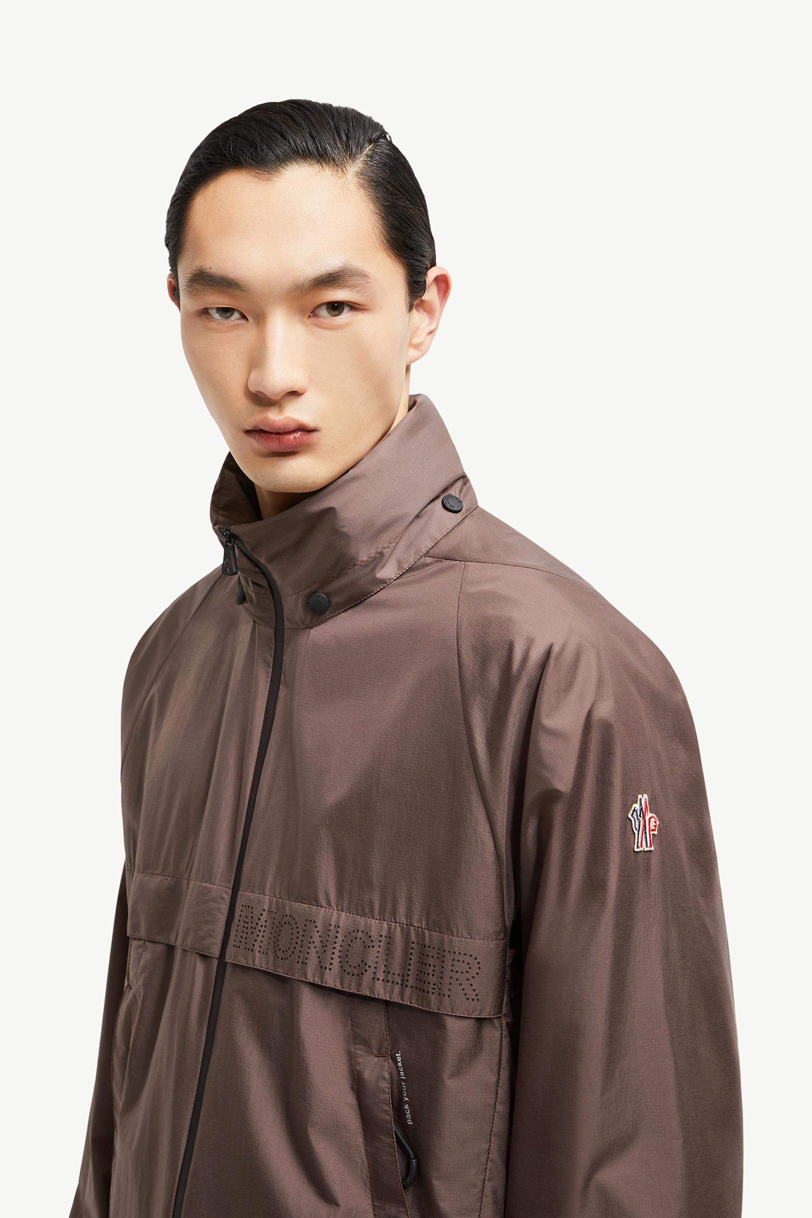 Negara可折叠连帽夹克外套 男士 棕色 Moncler 1