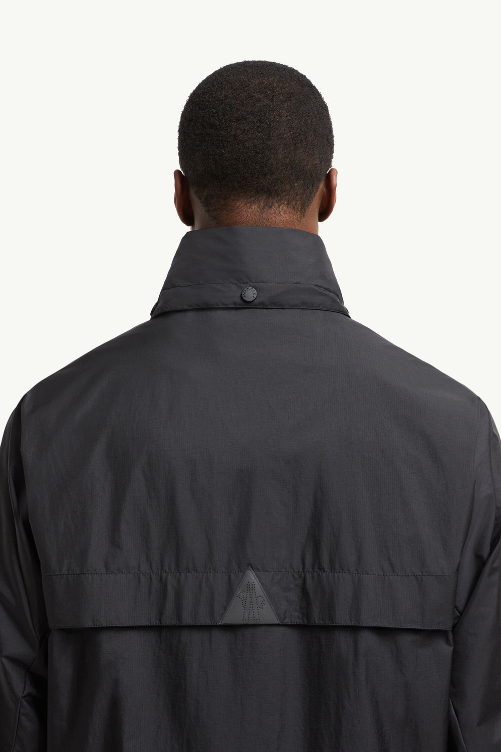 Negara Packable Hooded Windbreaker Men Black Moncler 6