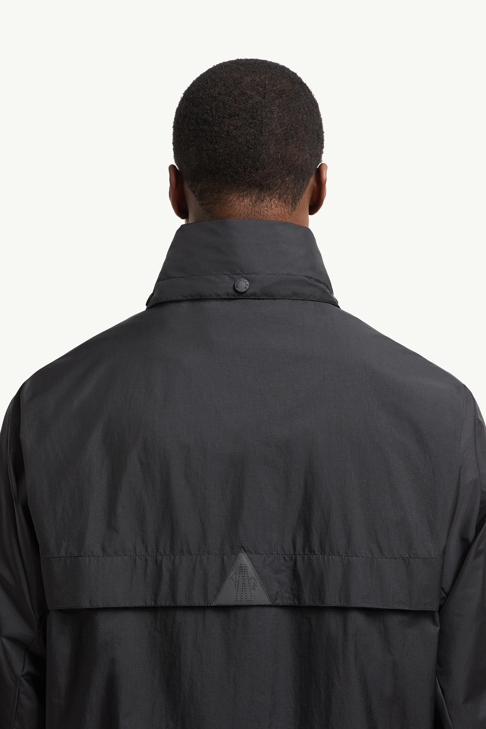 Negara Packable Hooded Windbreaker Men Black Moncler 6
