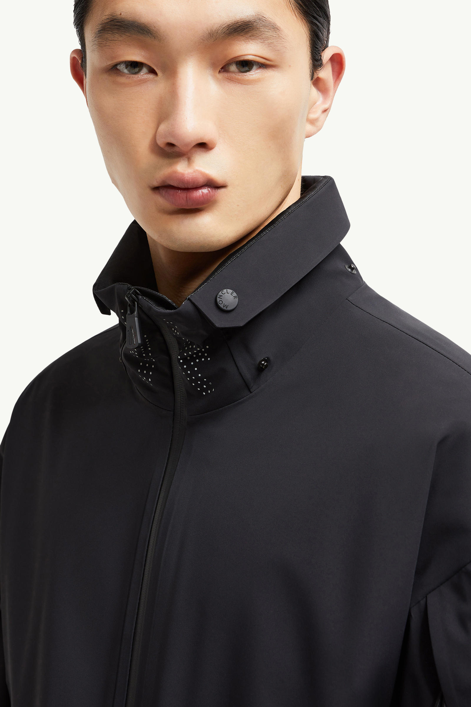 Tesso Hooded Shell Jacket Men Black Moncler 8