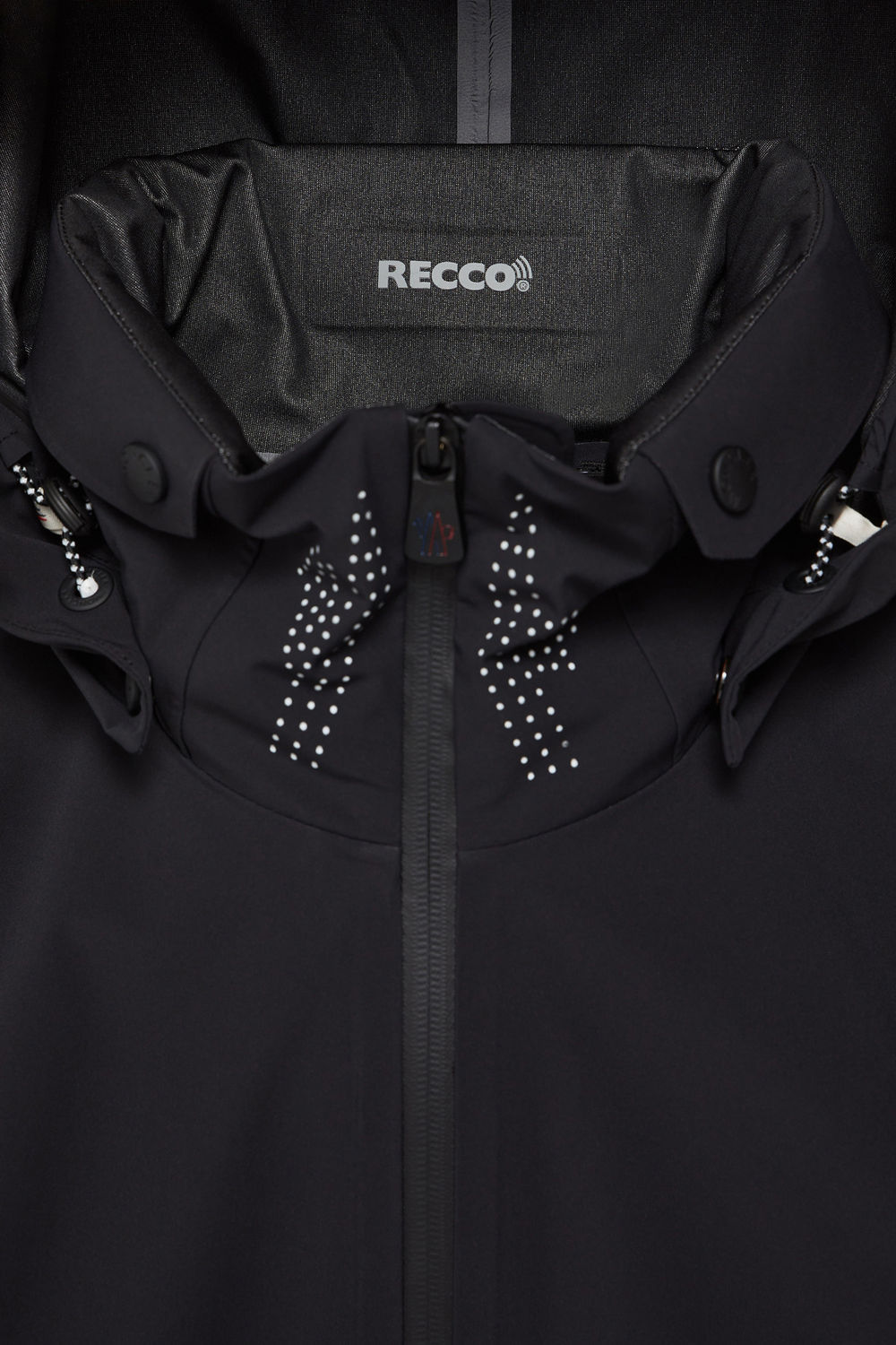 Tesso Hooded Shell Jacket Men Black Moncler 9