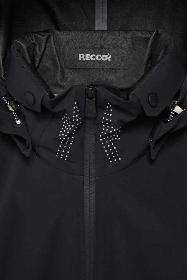 Veste à capuche imperméable Tesso Hommes Noir Moncler 9
