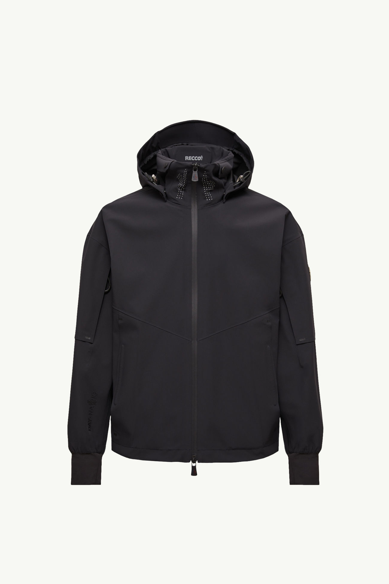 Tesso男士连帽防护夹克外套 男士 黑色 Moncler 2