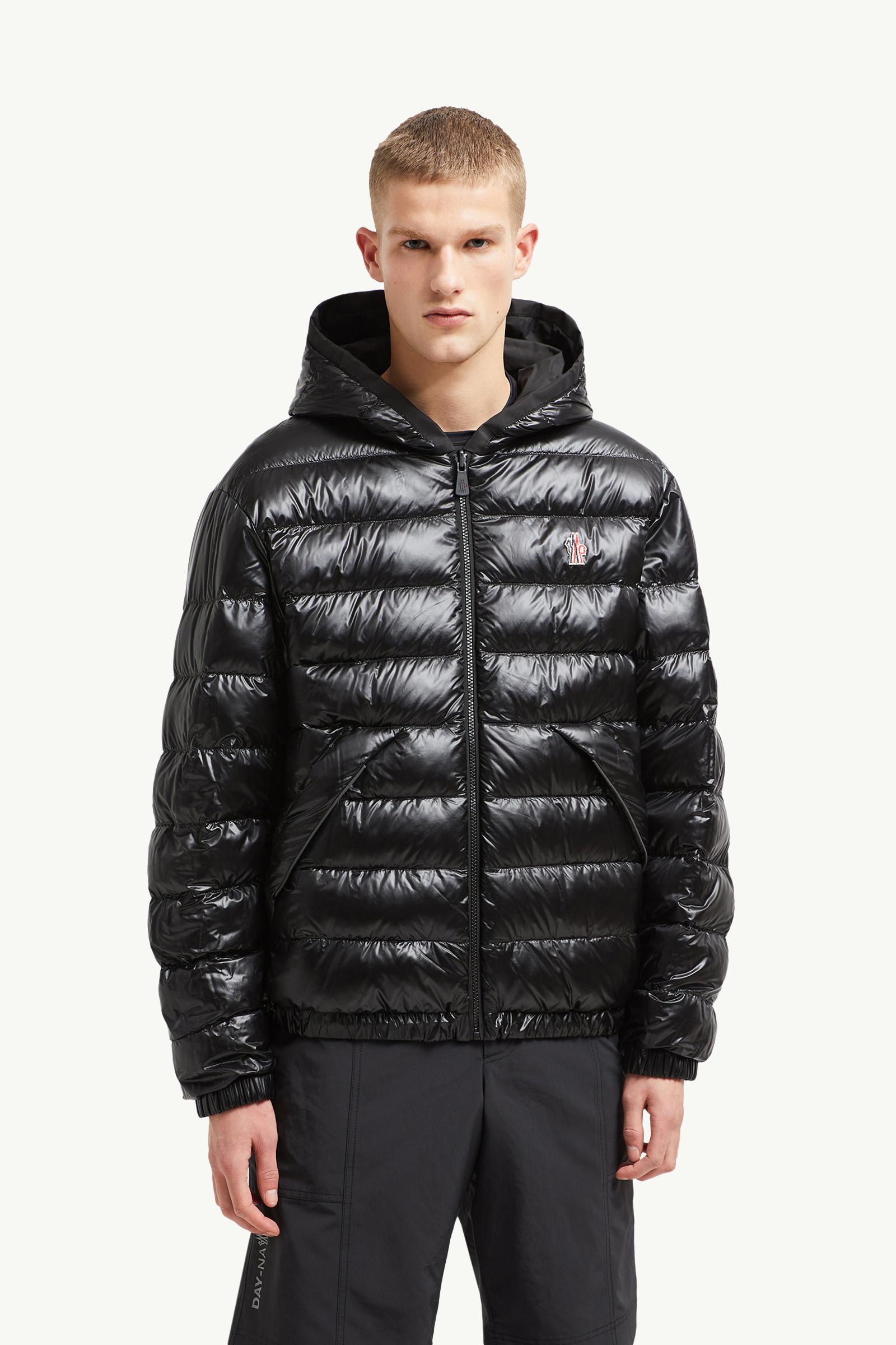 Black Bergun Reversible Short Down Jacket - Short Down