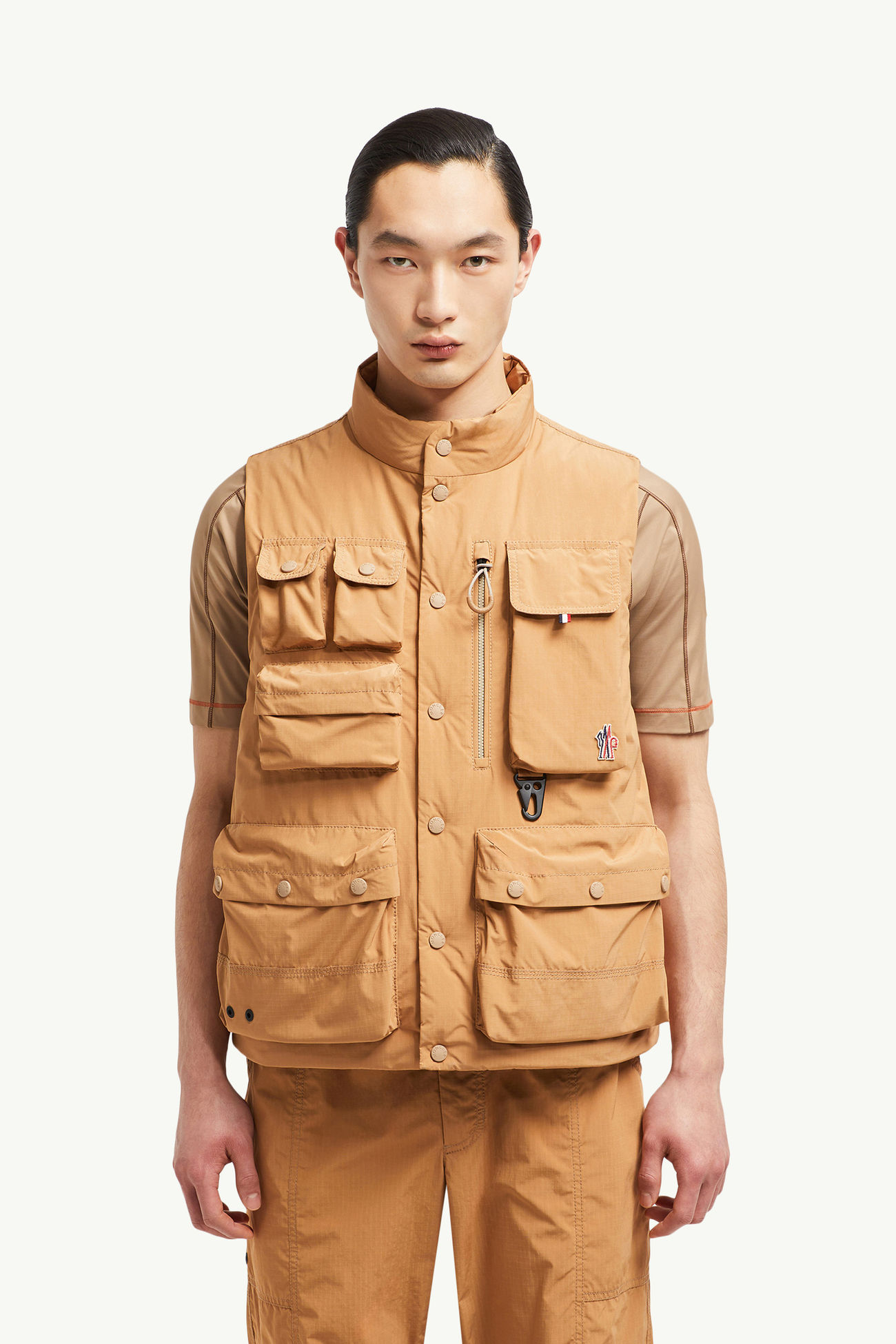 Tongassベスト メンズ ライトブラウン Moncler 3