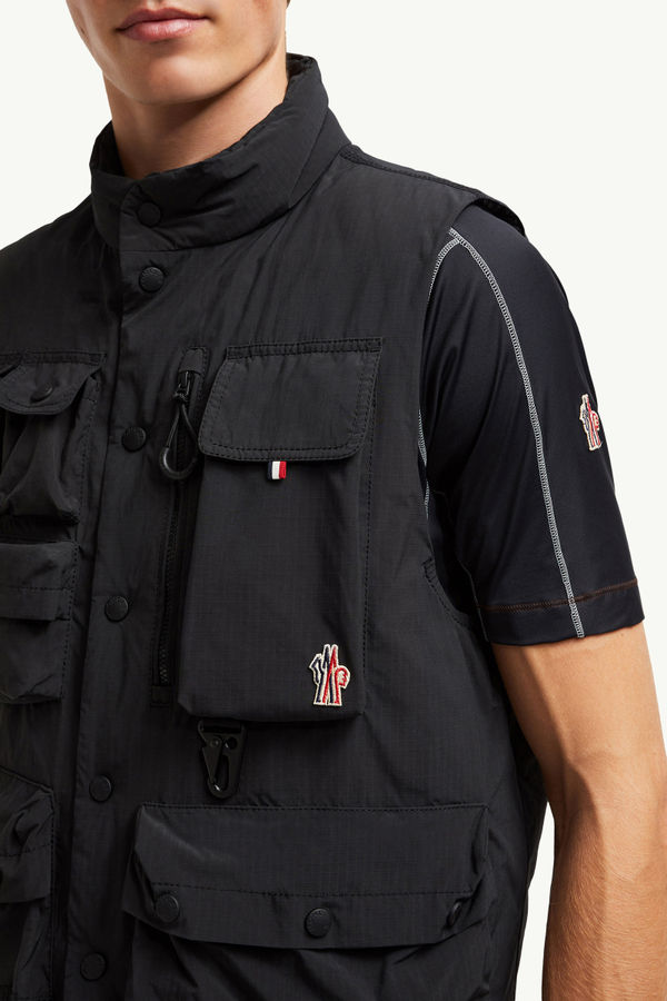 Doudoune utilitaire sans manches Tongass Hommes Noir Moncler 6