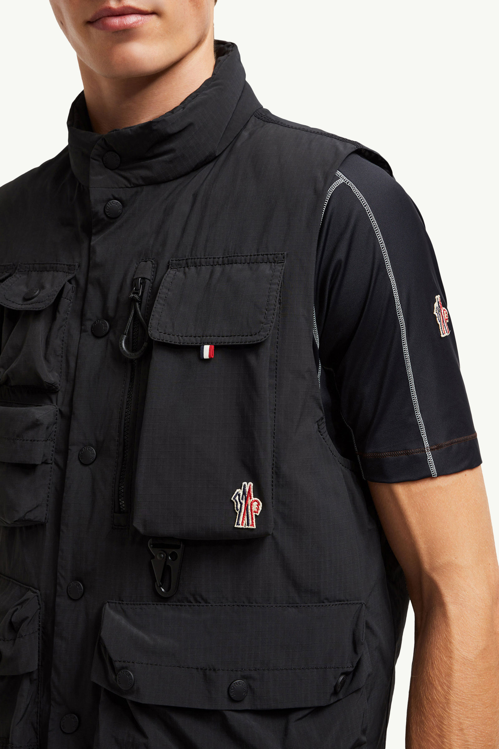 Tongass Down Field Gilet Men Black Moncler 6