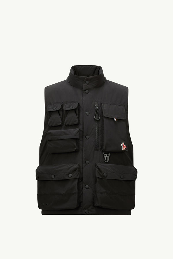 Doudoune utilitaire sans manches Tongass Hommes Noir Moncler 2