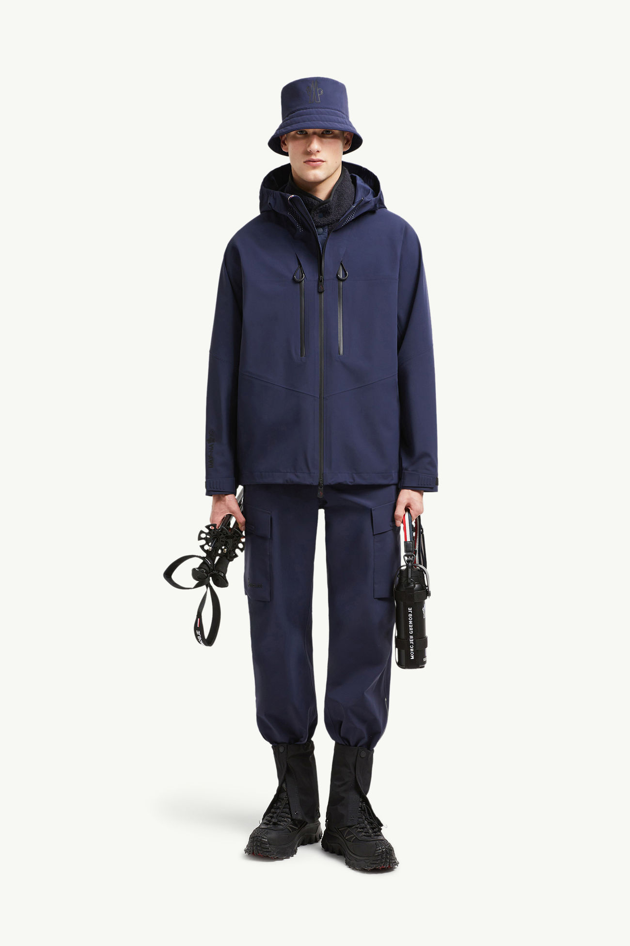 Orden Shell-Jacke mit Kapuze Herren Nachtblau Moncler 0