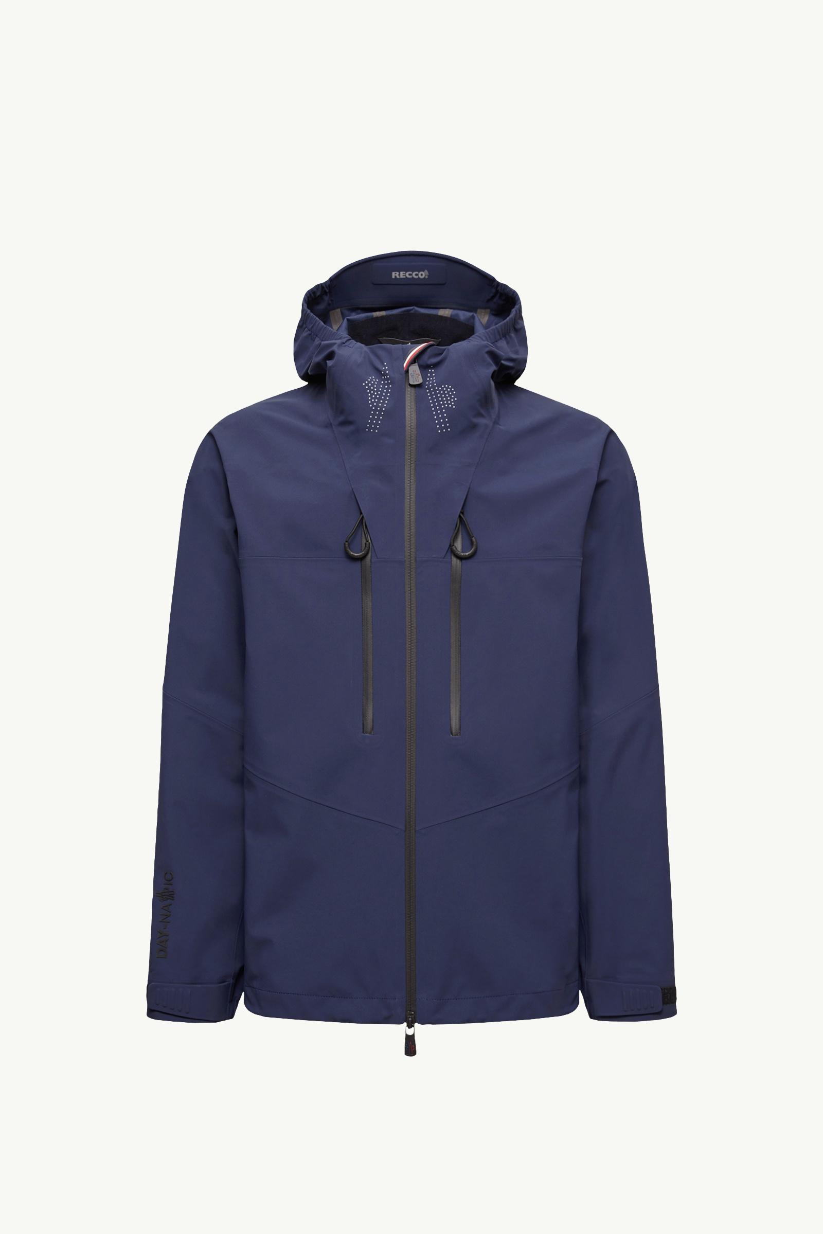 MONCLER☆OCRE ネイビー ナイロンジャケット Moncler Men's Blue Octano Windbreaker, Brand Size 4 (X-Large