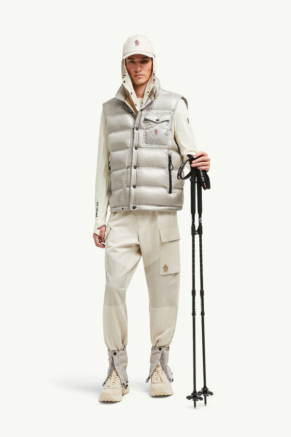 Nantu Down Gilet Men Light Gray Moncler 0