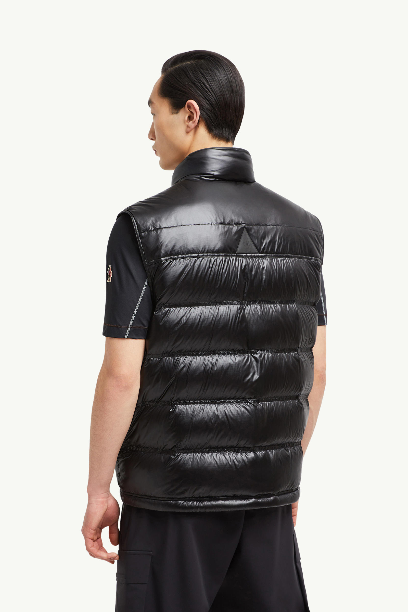 Nantu Daunenweste Herren Schwarz Moncler 4