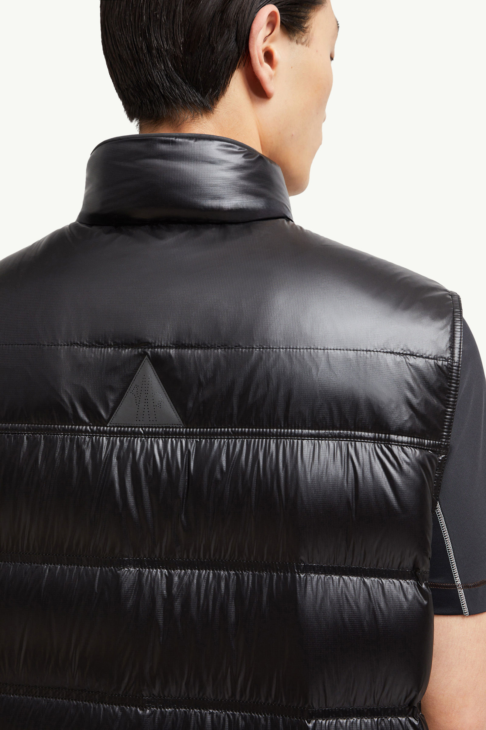 Nantu Daunenweste Herren Schwarz Moncler 5
