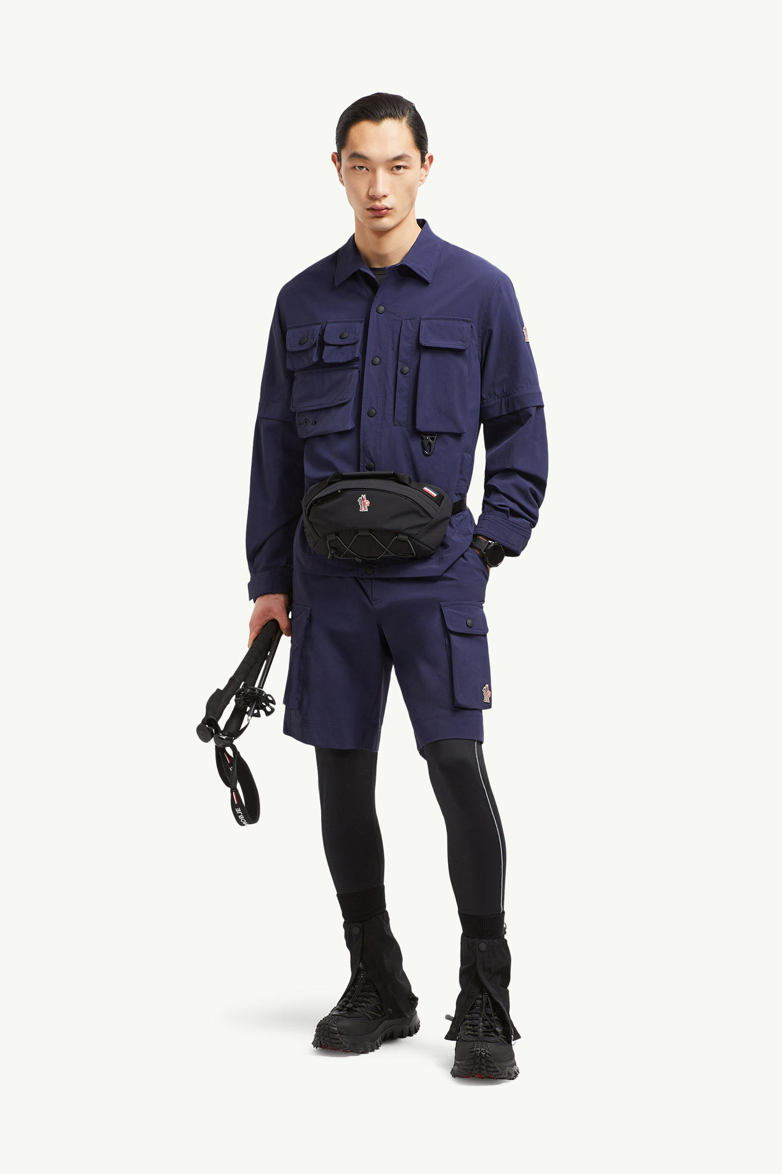 Tatra 2-in-1 Water-Repellent Field Jacket Men Navy Blue Moncler 0