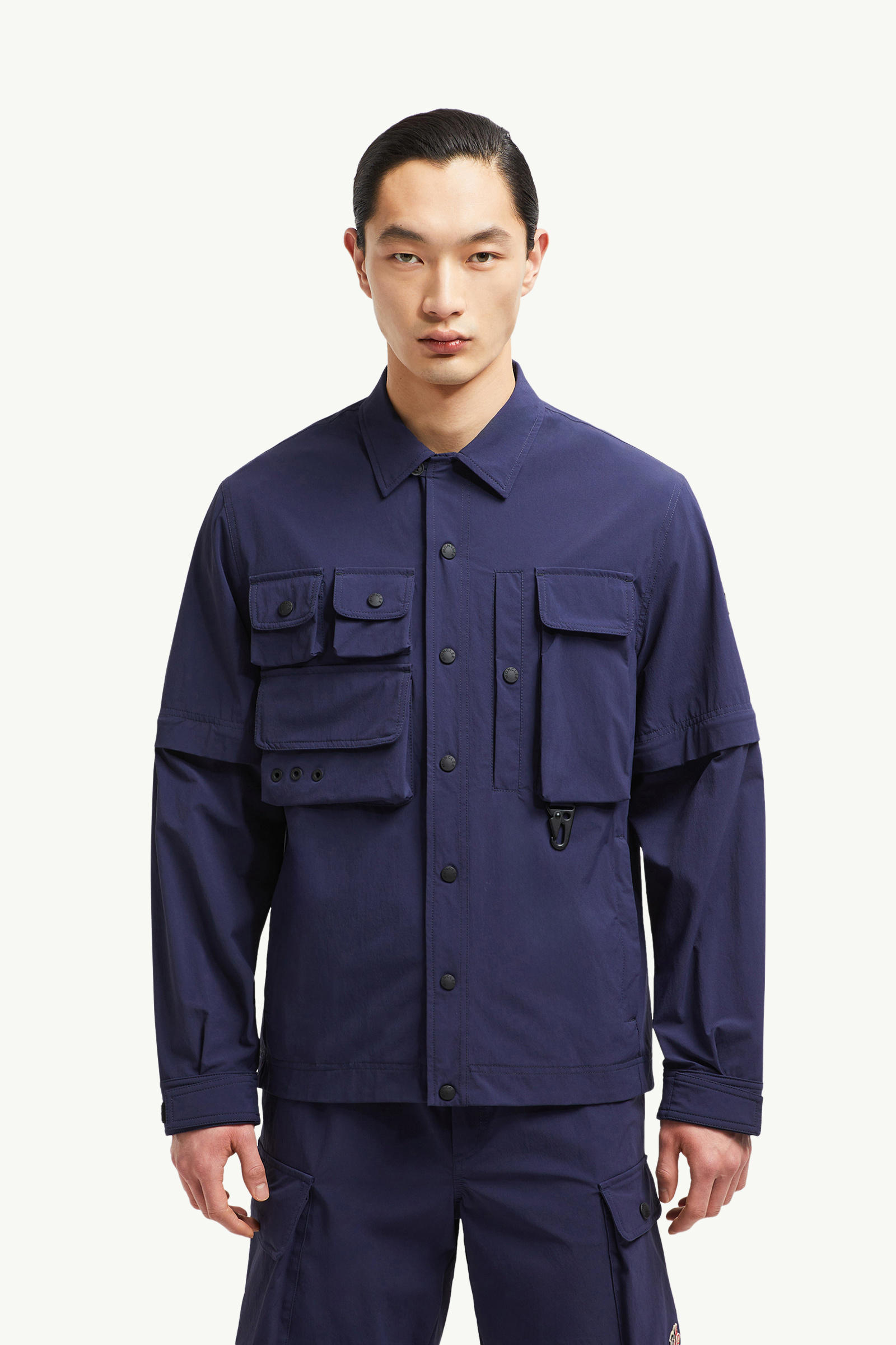 Tatra 2-in-1 Water-Repellent Field Jacket Men Navy Blue Moncler 3