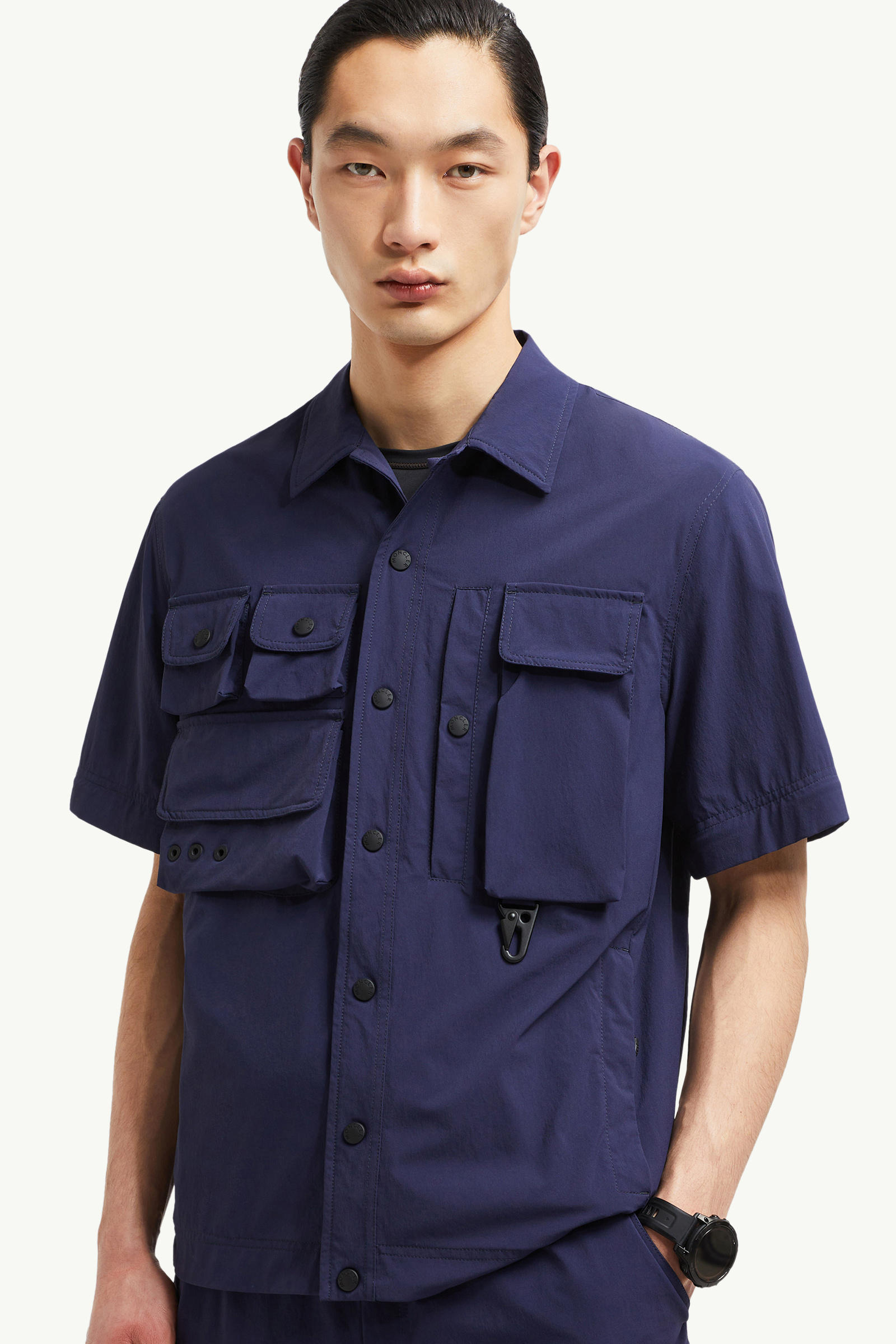 Tatra 2-in-1 Water-Repellent Field Jacket Men Navy Blue Moncler 6