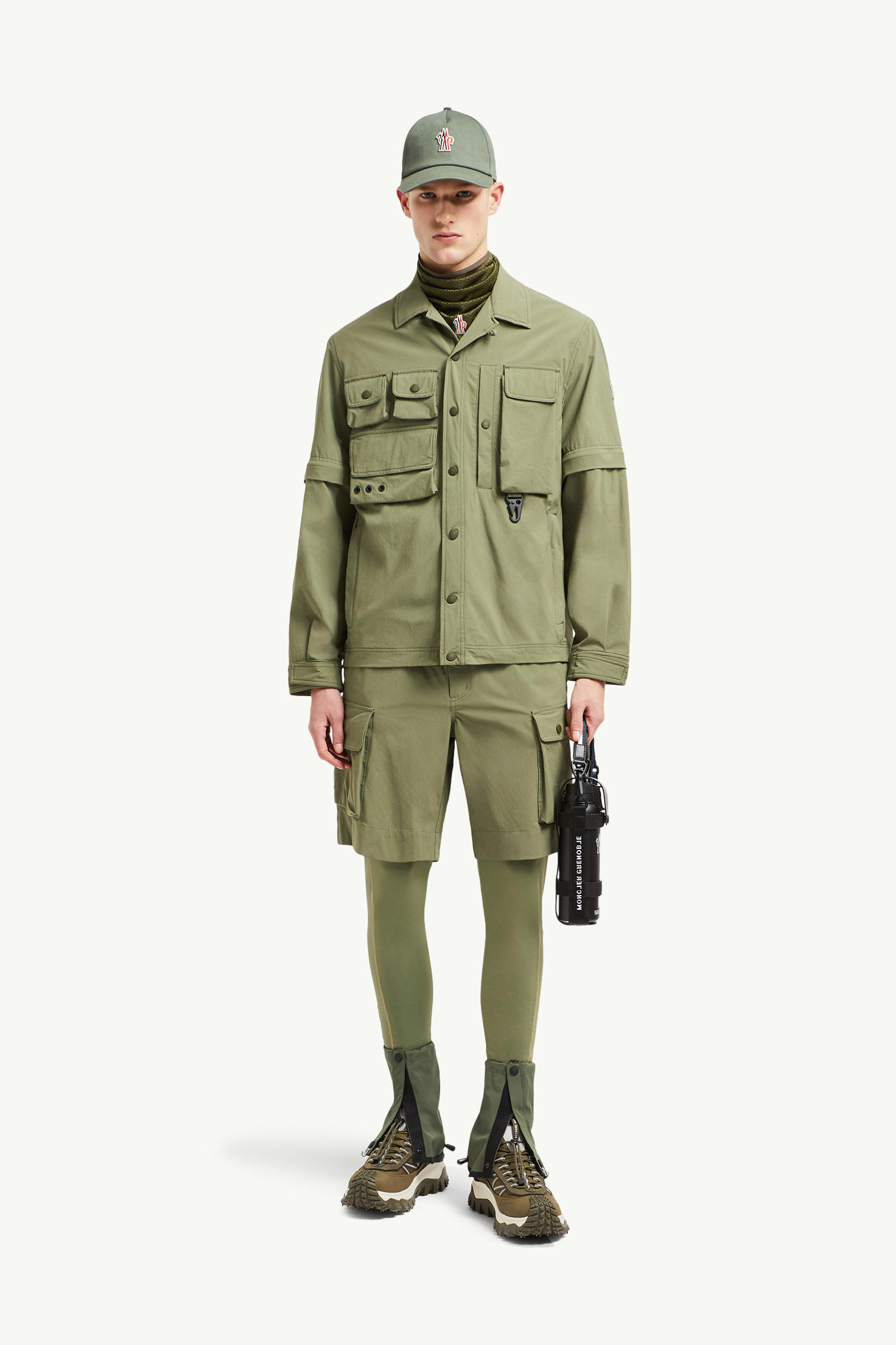 Tatra 2-in-1 Water-Repellent Field Jacket Men Sage Green Moncler 0