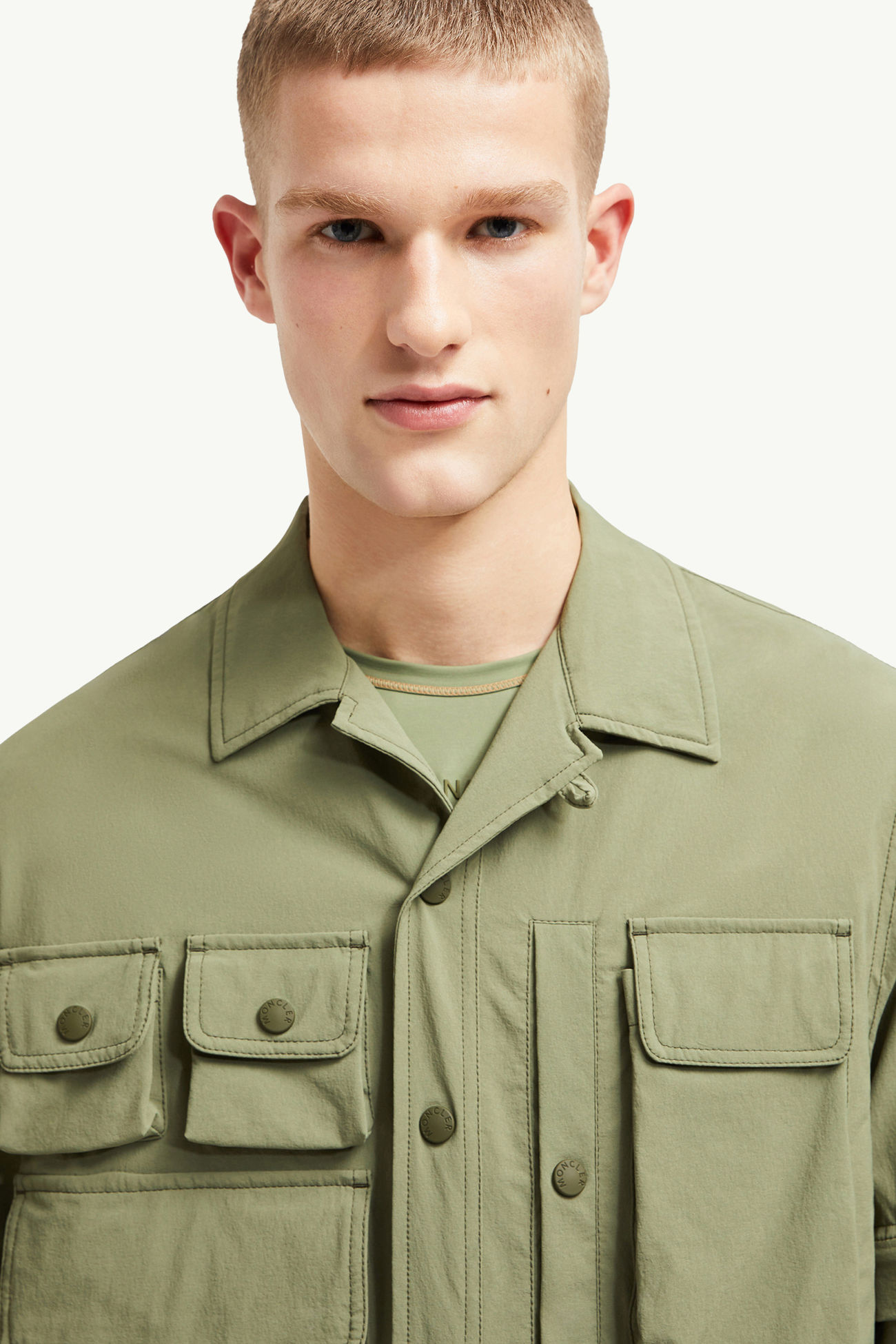 Wasserabweisende Tatra 2-in-1-Feldjacke Herren Salbeigrün Moncler 1