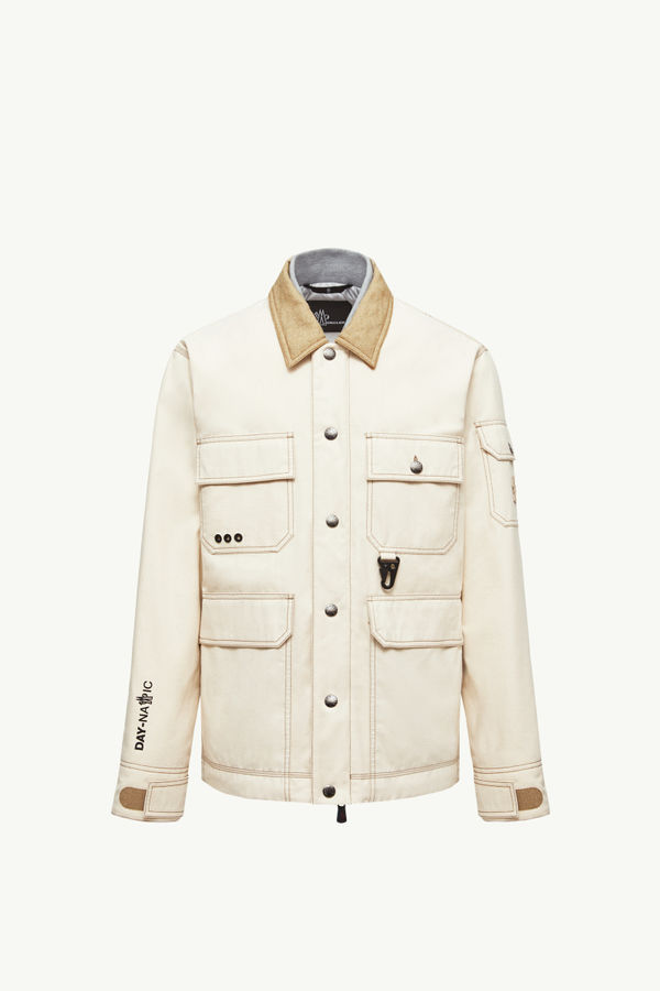 Kelpius Cotton Down Field Jacket Men Light Beige Moncler 2
