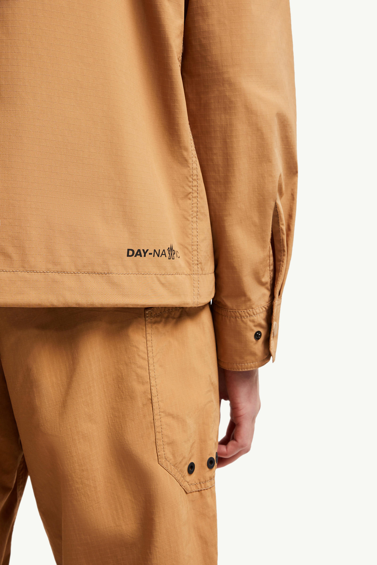 Zennor Shirt Jacket Men Ochre Orange Moncler 6