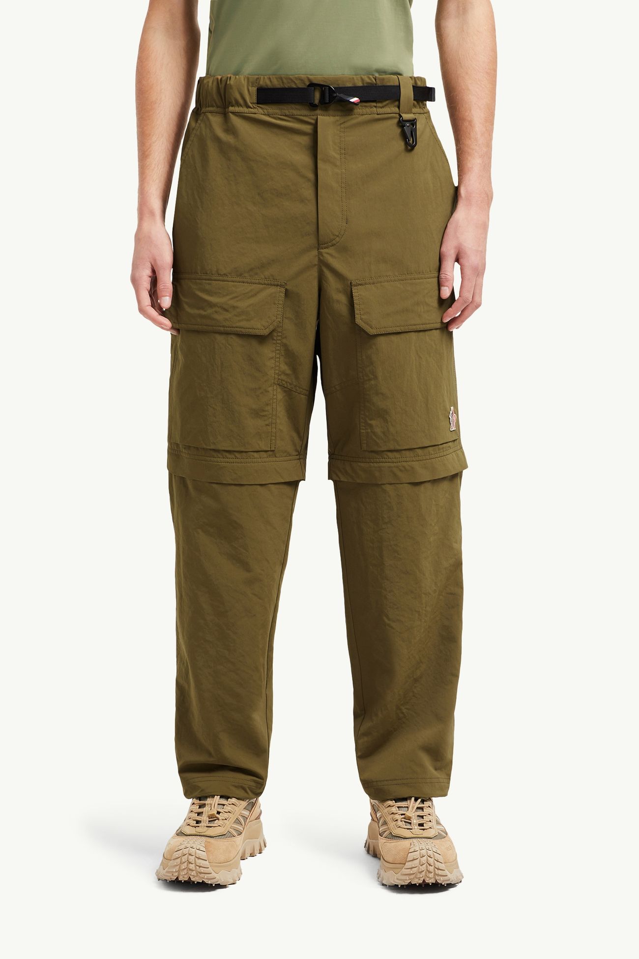 2-in-1 Cargo Pants Men Khaki Moncler 3