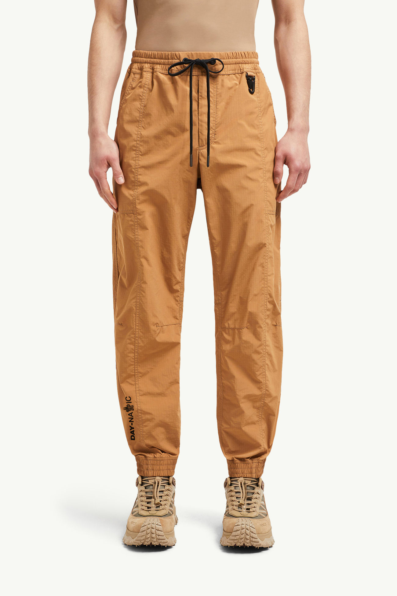 Pantalon de jogging en ripstop Hommes Marron clair Moncler 3