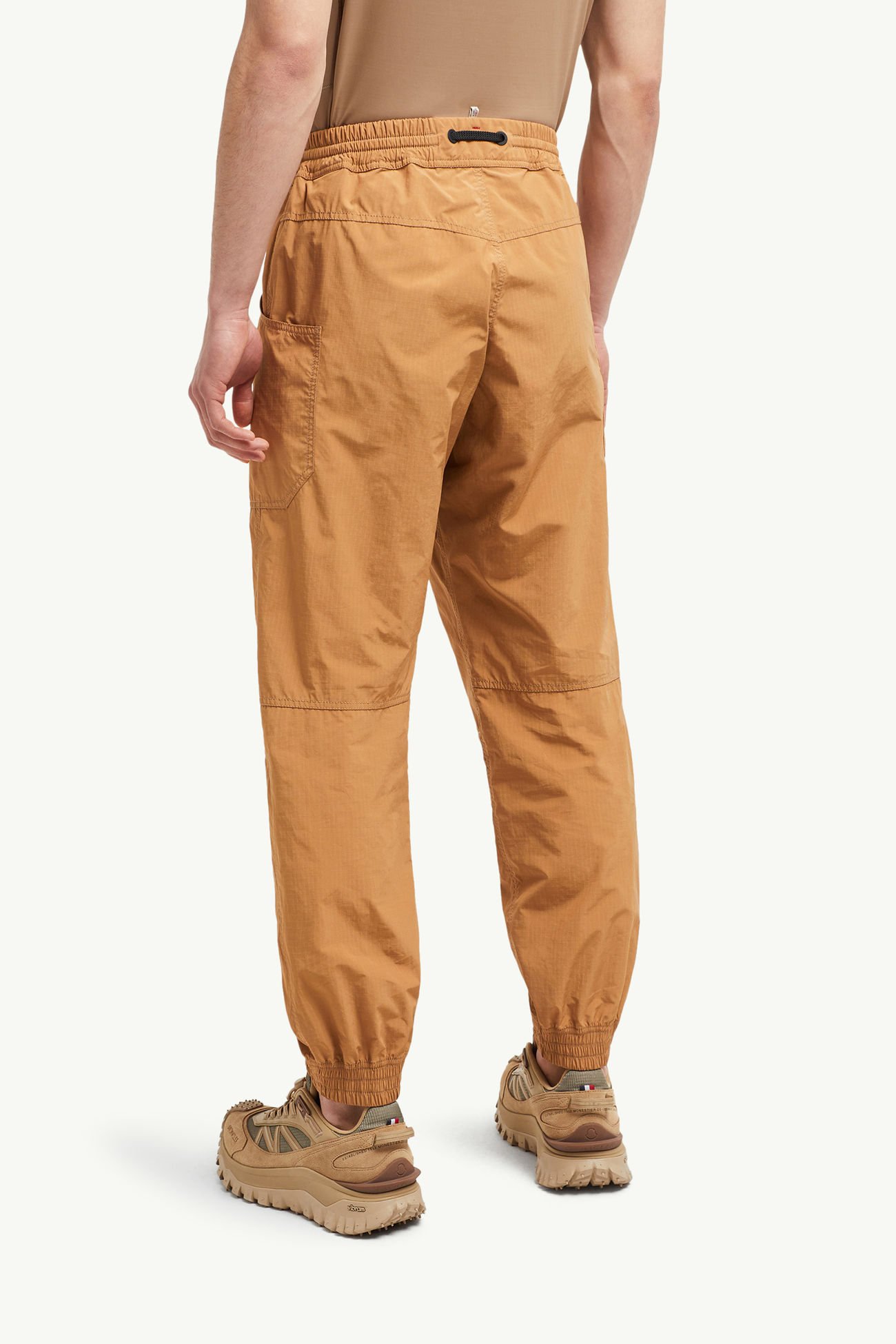 Pantalon de jogging en ripstop Hommes Marron clair Moncler 4