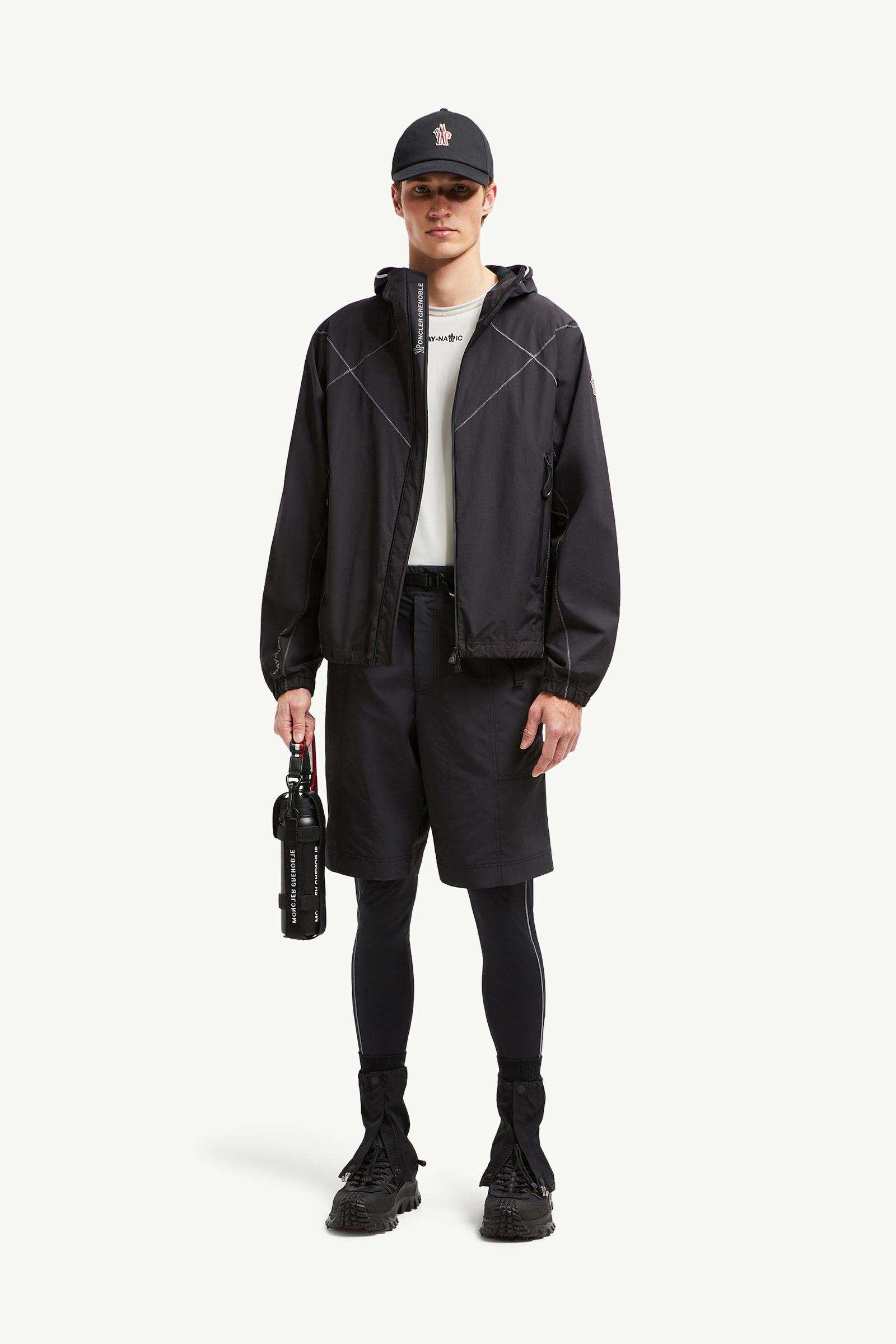 Black Technical Froissé Shorts - Trousers & Shorts for Men
