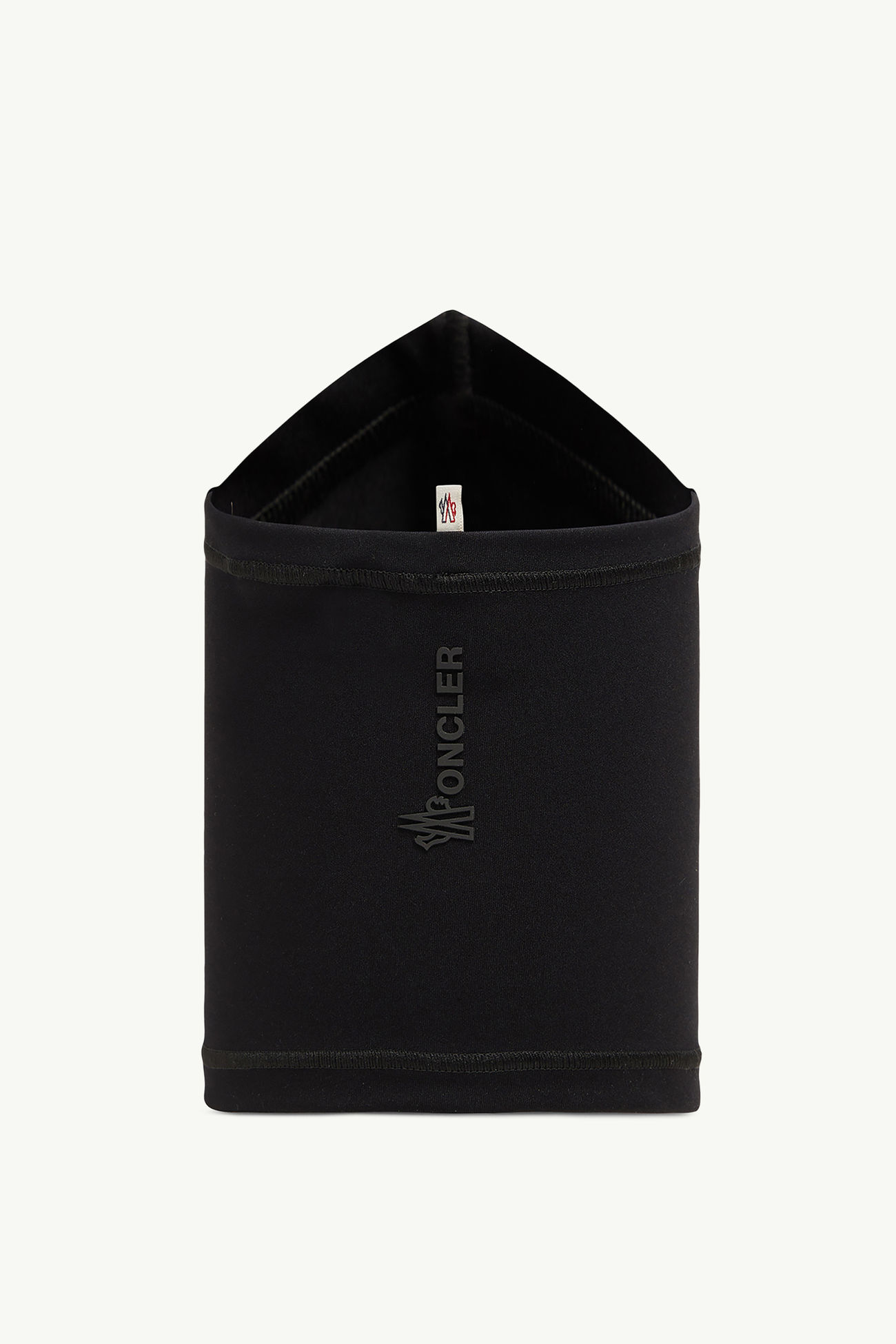 Technical Jersey Neck Warmer Men Black Moncler 3