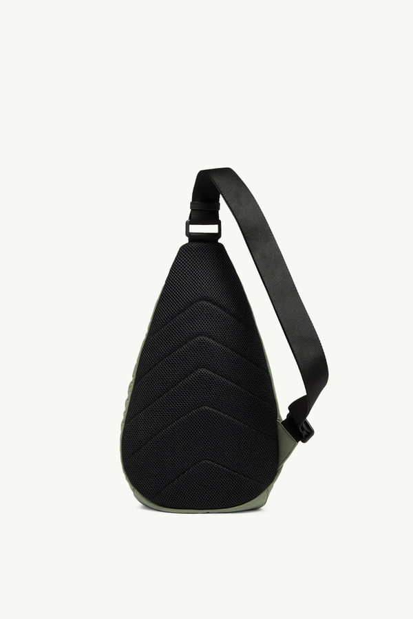 Water-Repellent Crossbody Bag Men Olive Green Moncler 3
