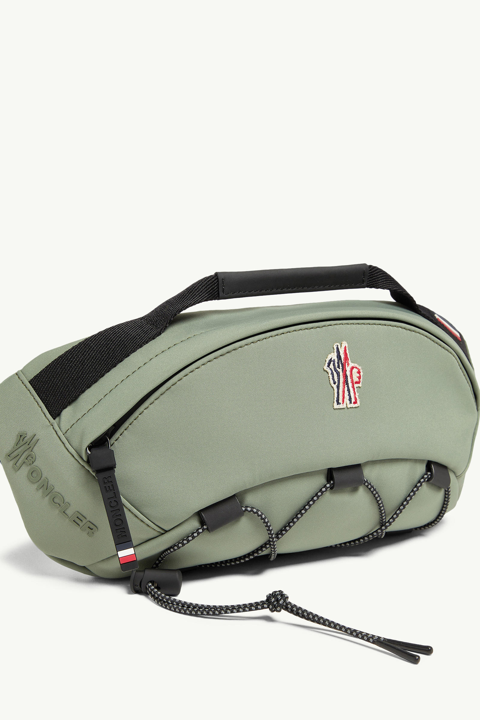 Water-Repellent Belt Bag Men Sage Green Moncler 2