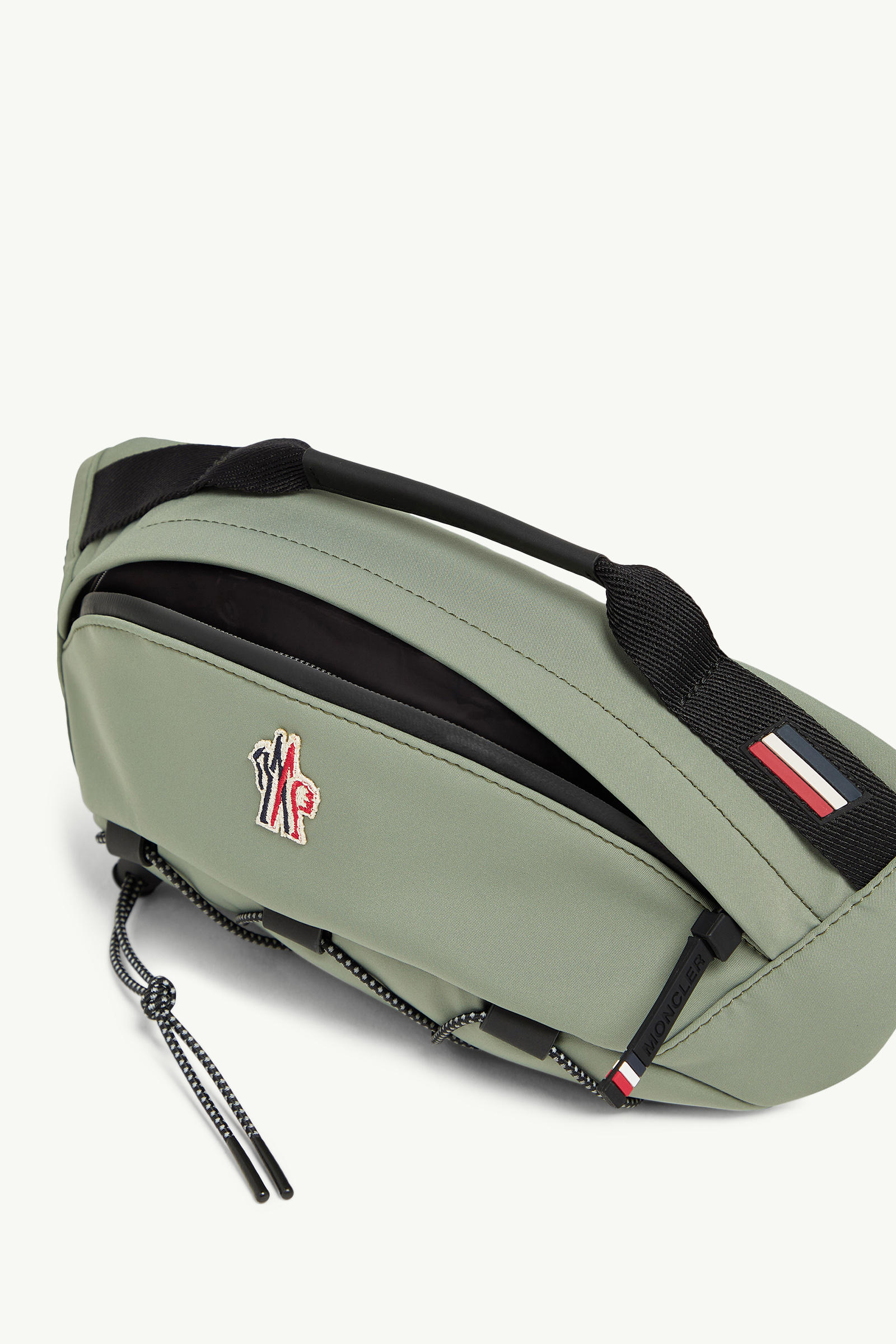Water-Repellent Belt Bag Men Sage Green Moncler 4