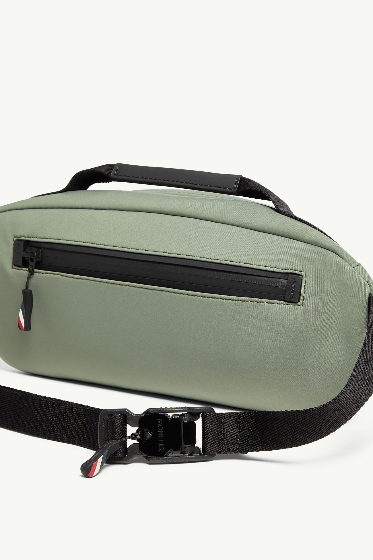 Wasserabweisende Gürteltasche Herren Salbeigrün Moncler 5