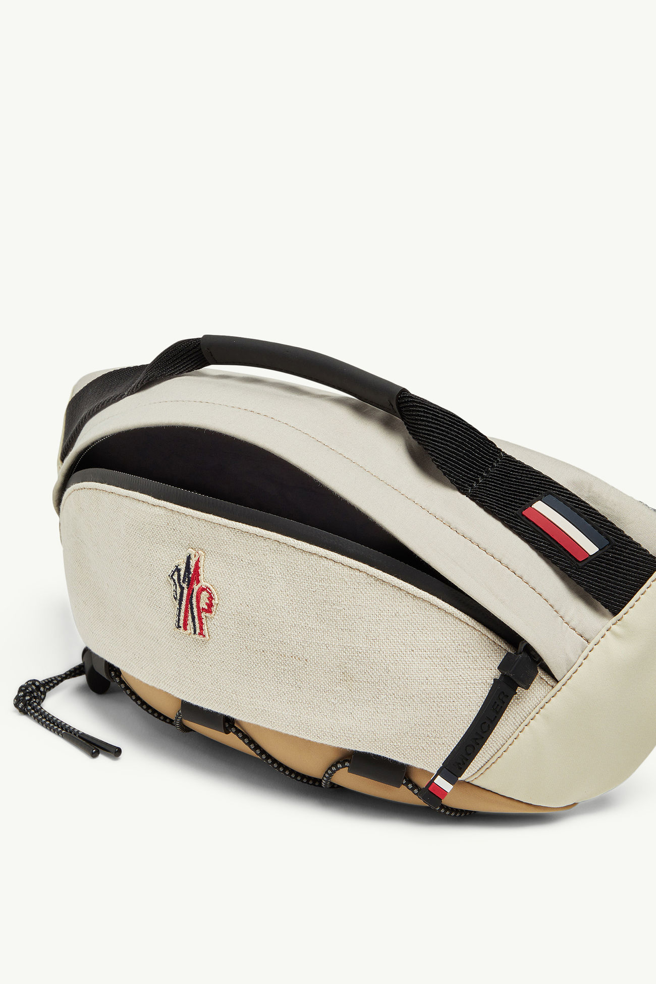 Riñonera impermeable Hombre Beige Claro Moncler 4