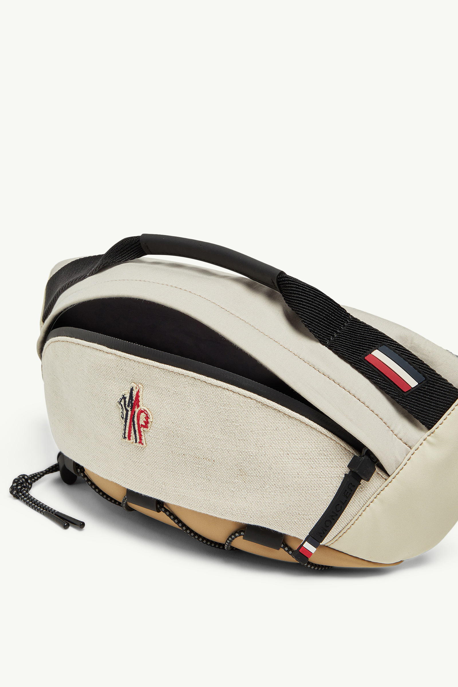 Water-Repellent Belt Bag Men Light Beige Moncler 4