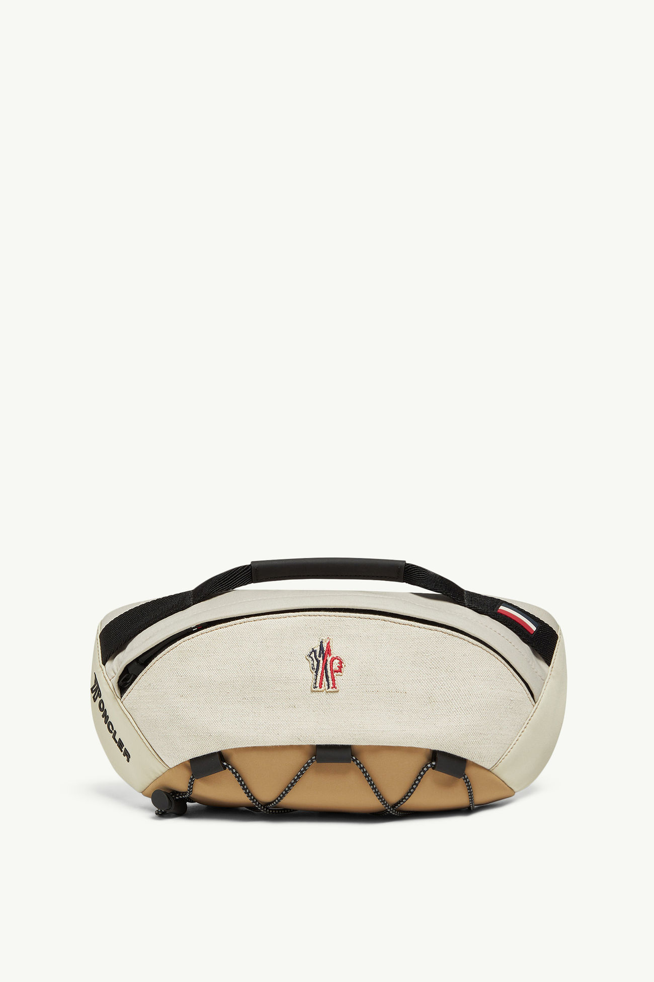 Water-Repellent Belt Bag Men Light Beige Moncler 0