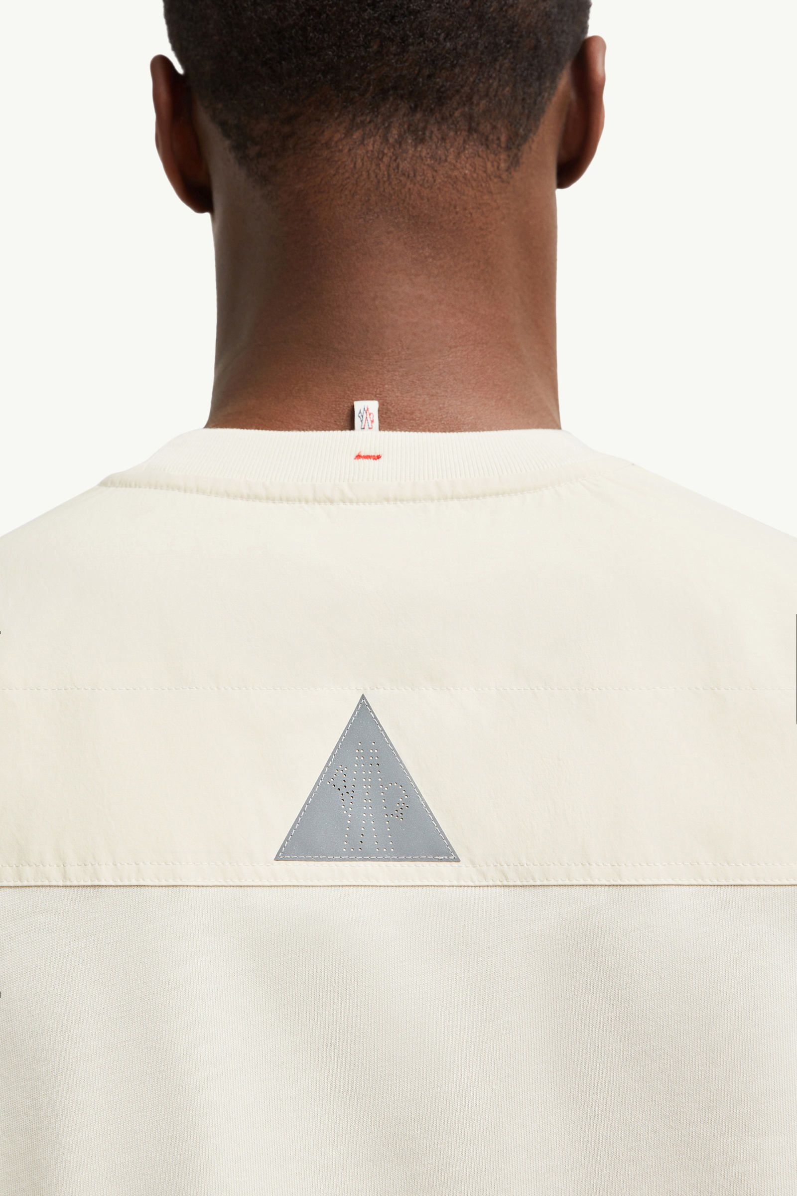 Cotton T-shirt with Pocket Men White Moncler 6