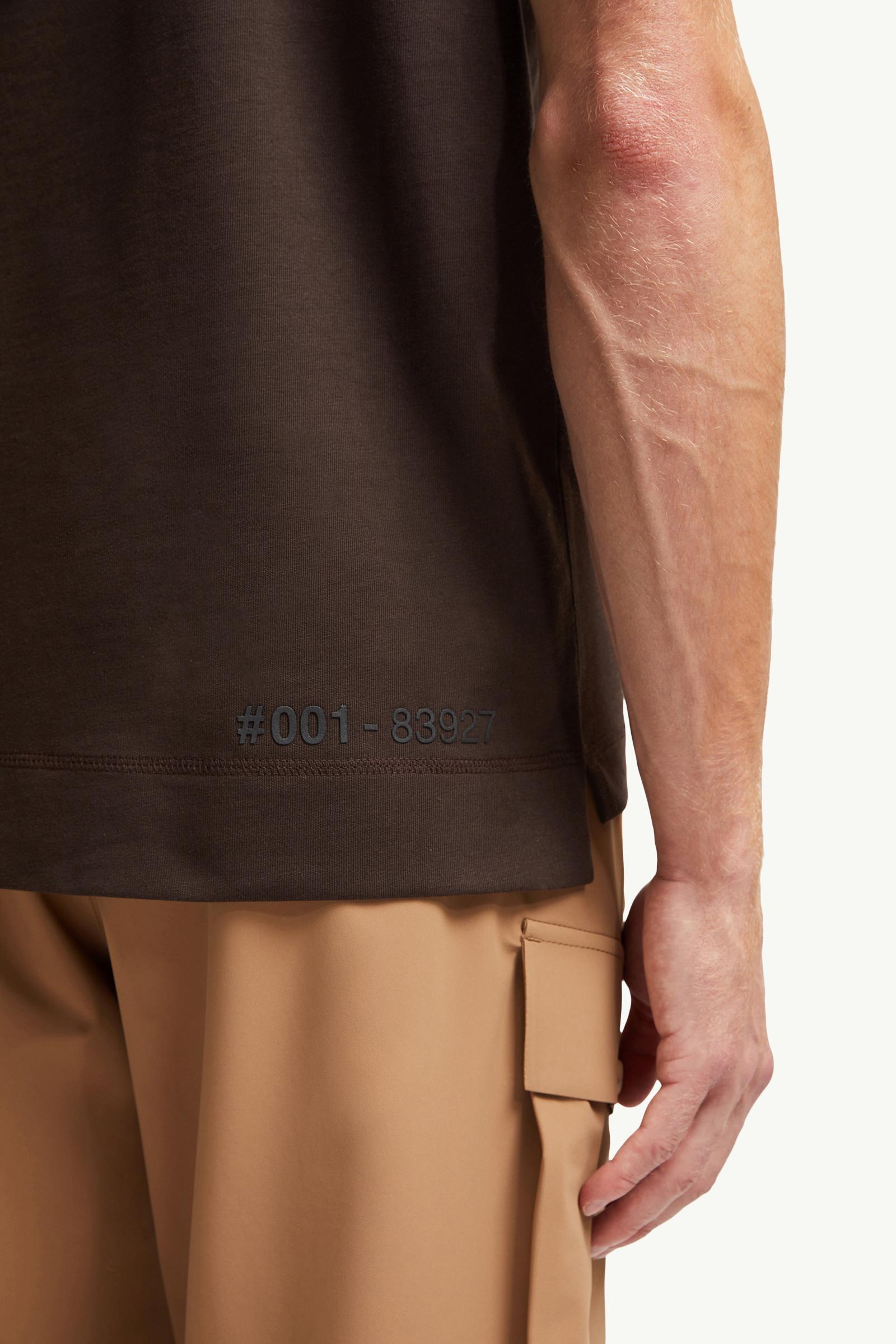 Brown Logo Cotton T-Shirt - Polos & T-shirts for Men