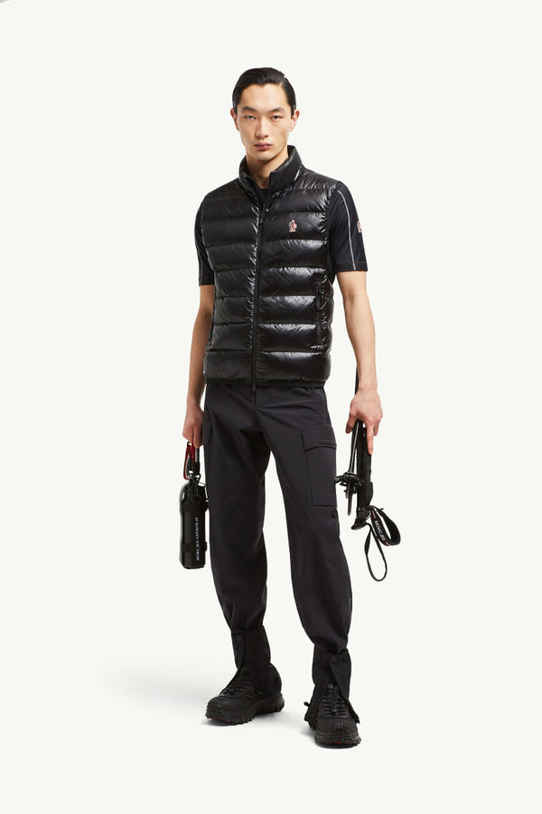 Chaleco plumífero Hombre Negro Moncler 0