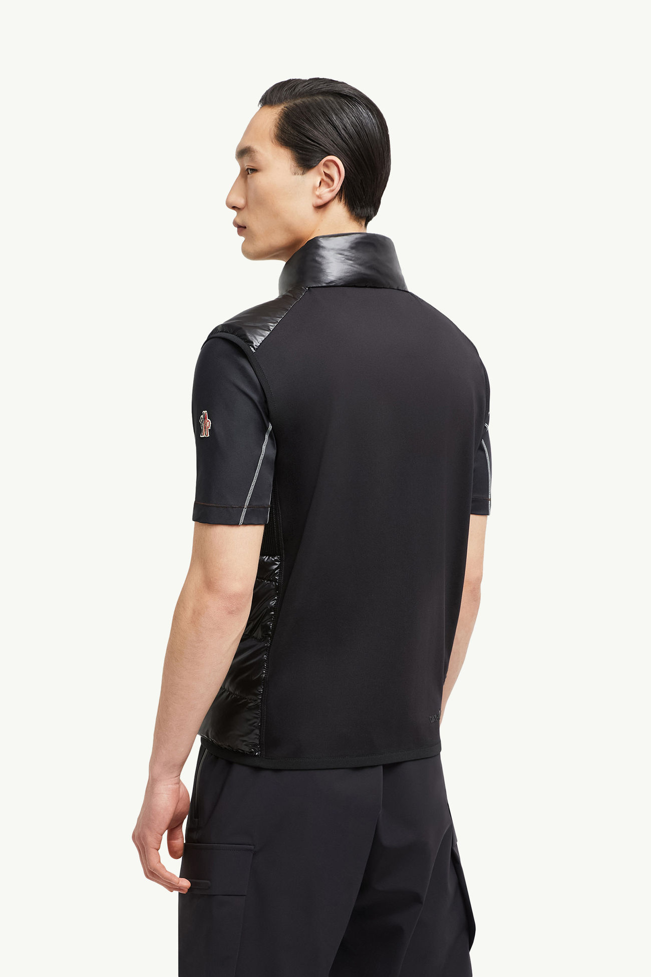 羽絨背心 男士 黑色 Moncler 4