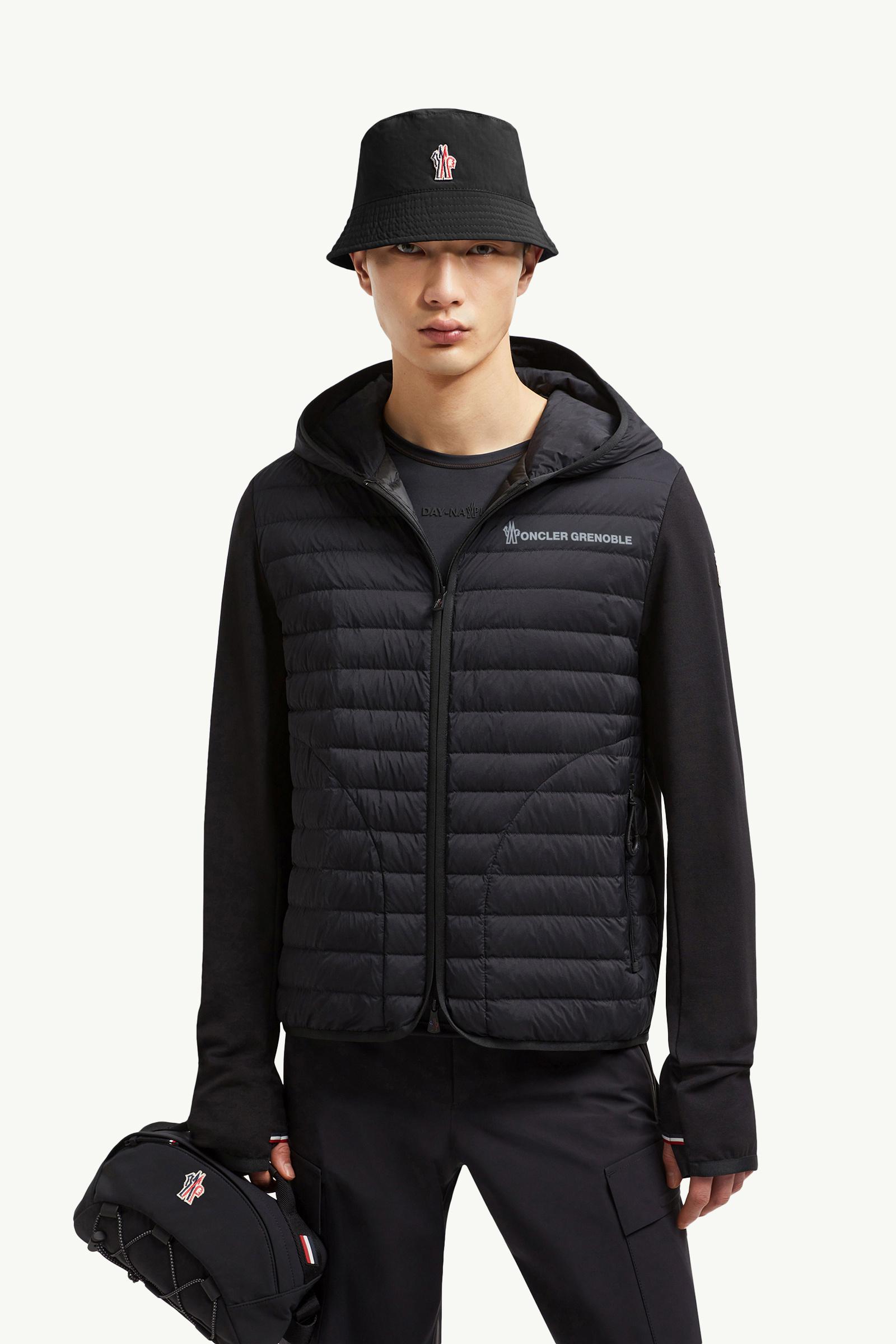 【MONCLER GRENOBLE】MIRRORED LOGO COTTON HOODIE フーディ White Mirrored Logo Cotton Hoodie - Sweatshirts for Men