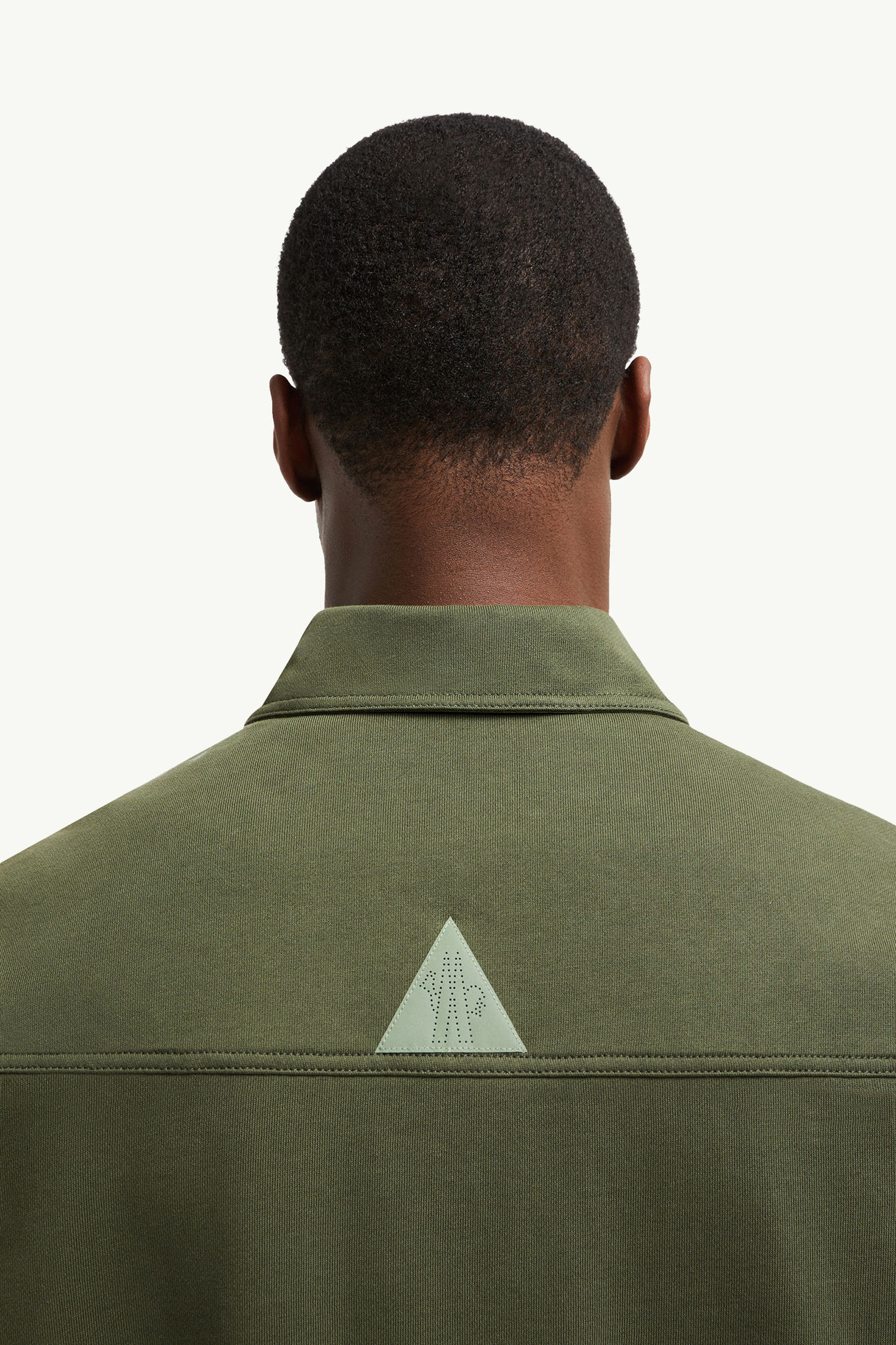 Camicia in cotone Uomo Verde Oliva Moncler 7