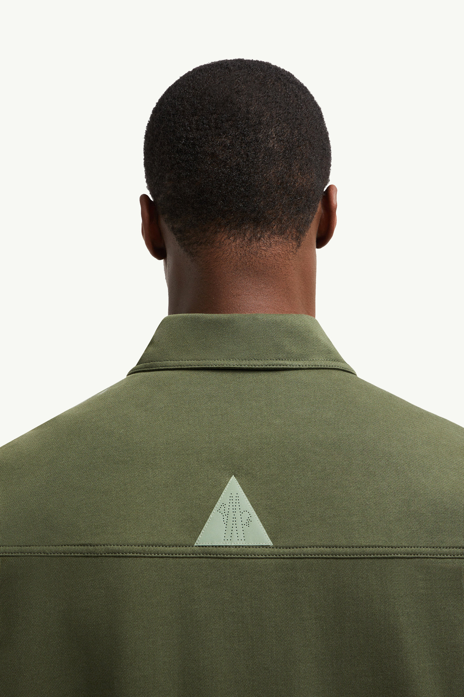 Camicia in cotone Uomo Verde Oliva Moncler 7