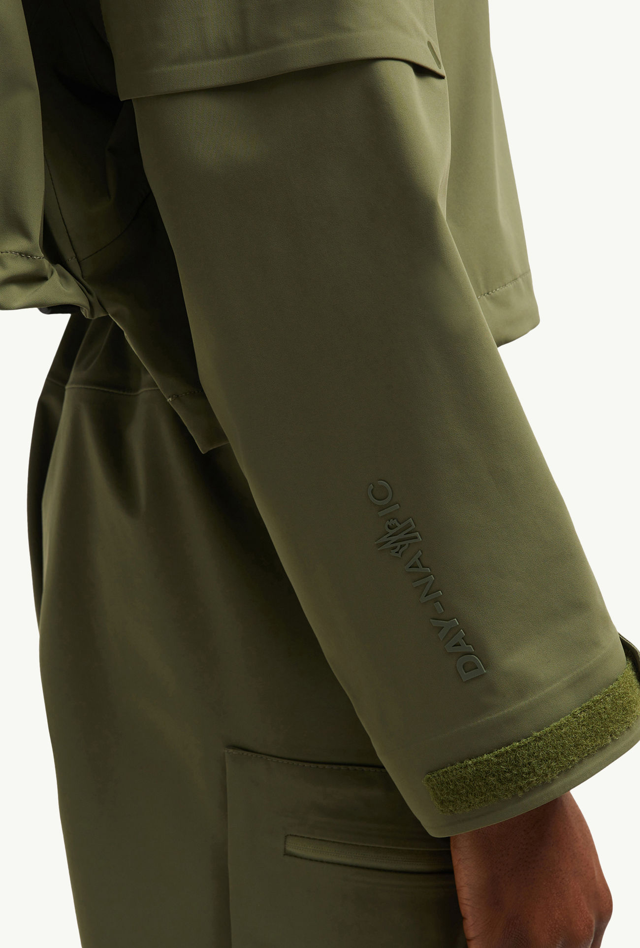 Kibira Shell-Jacke mit Kapuze Damen Salbeigrün Moncler 5