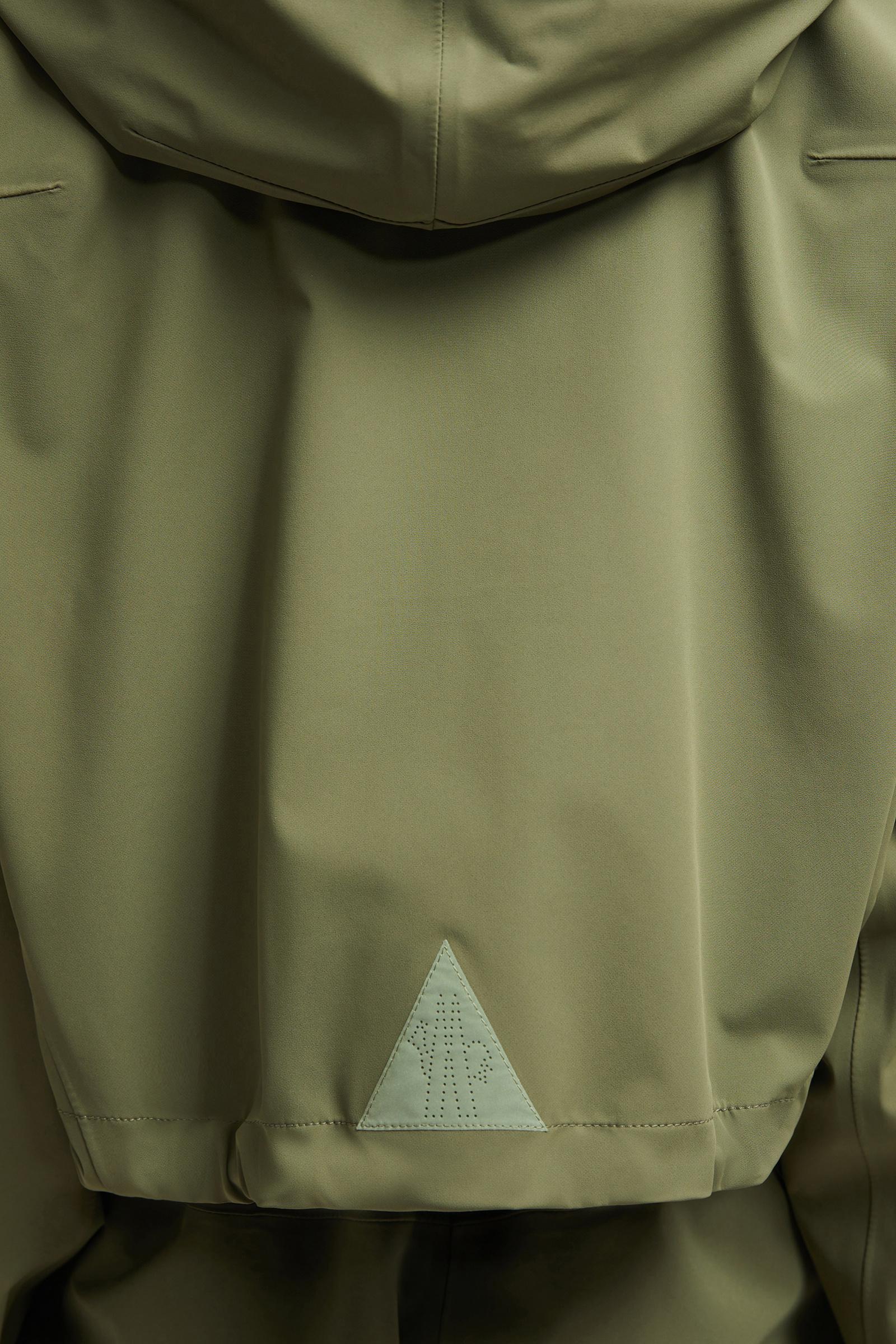 MONCLER GRENOBLE Kibira ジャケット 防風 撥水 グリーン Sage Green Kibira Hooded Shell Jacket - Windbreakers