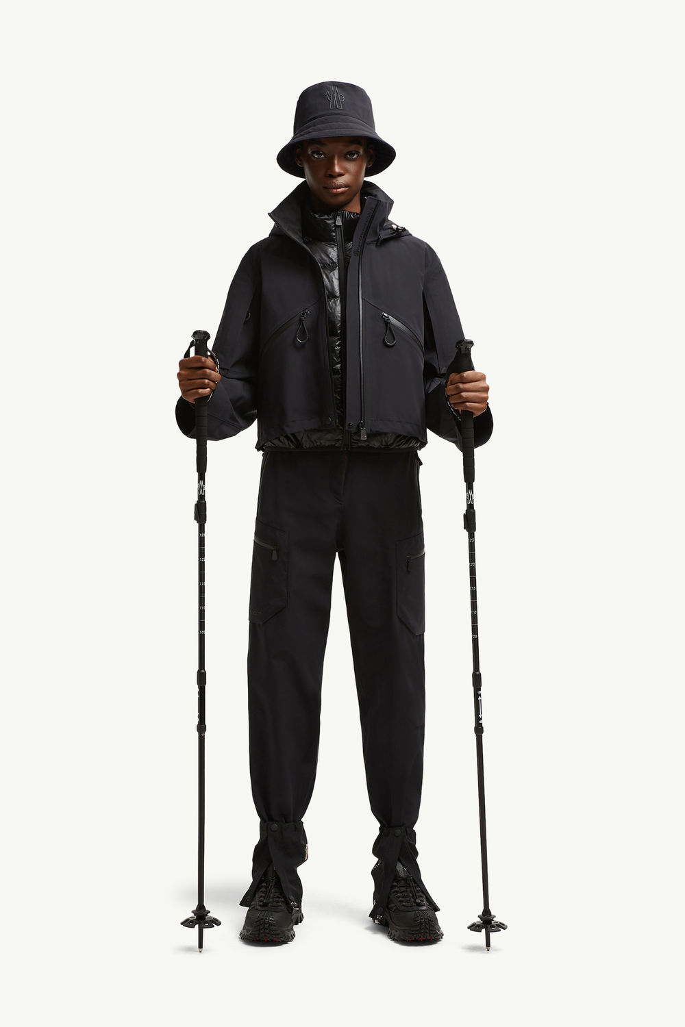 Veste à capuche imperméable Kibira Femmes Noir Moncler 0